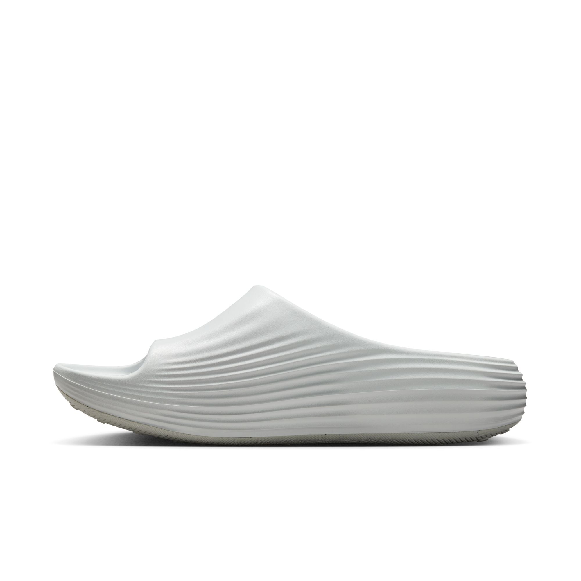 NIKE ReactX Rejuven8 SLIDE (Men's) SUMMIT WHITE/SUMMIT WHITE-SUMMIT WHITE