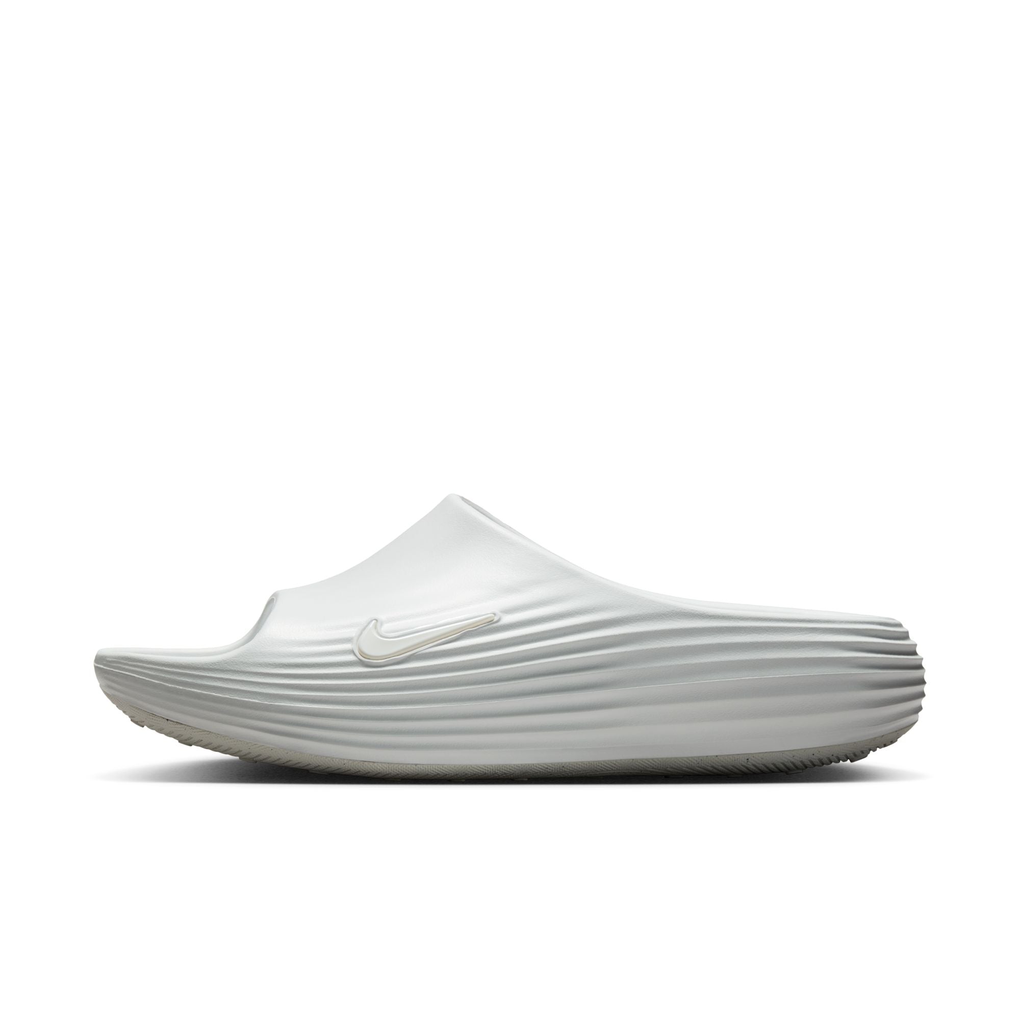 NIKE ReactX Rejuven8 SLIDE (Men's) SUMMIT WHITE/SUMMIT WHITE-SUMMIT WHITE