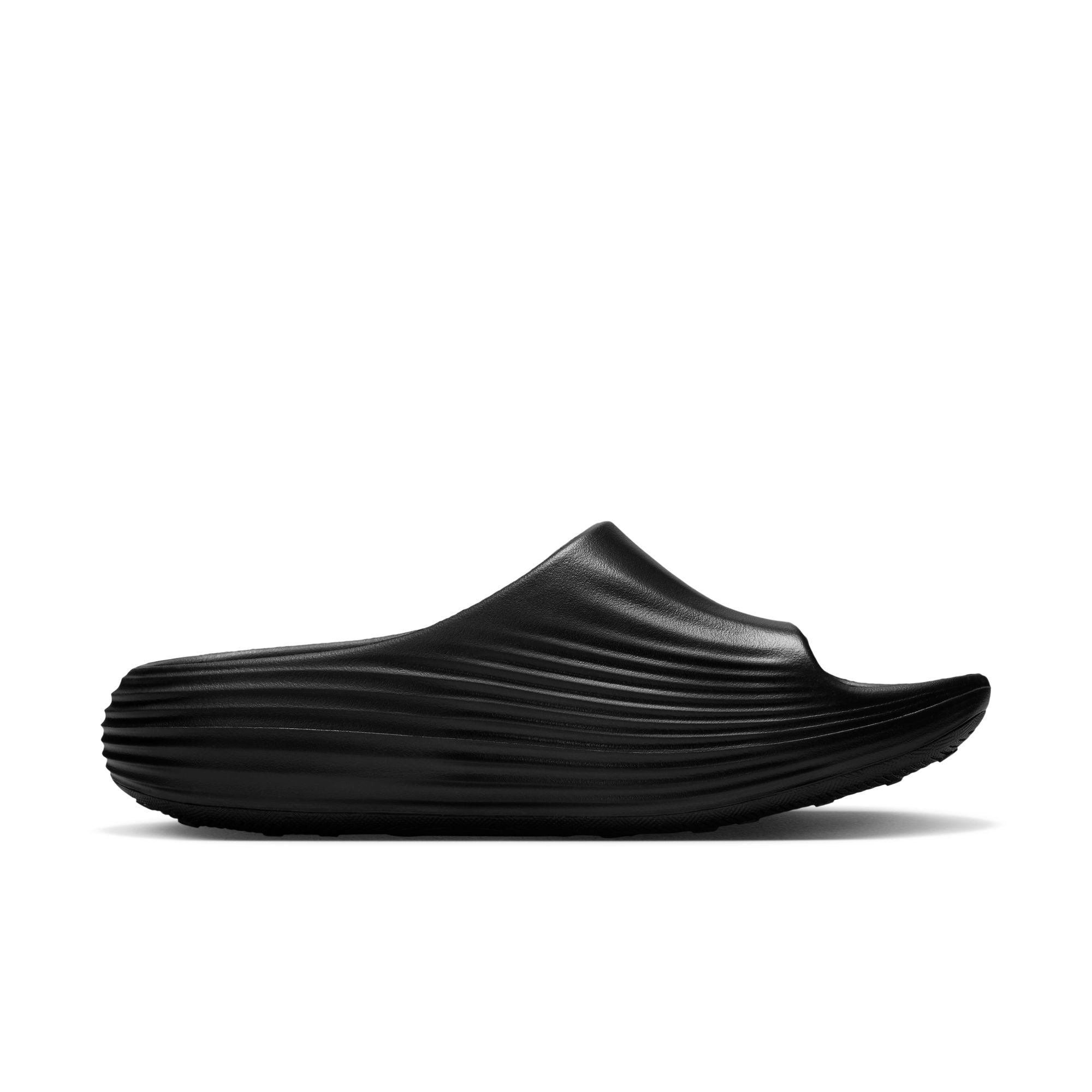 NIKE ReactX Rejuven8 SLIDE (Women's) BLACK/BLACK-BLACK