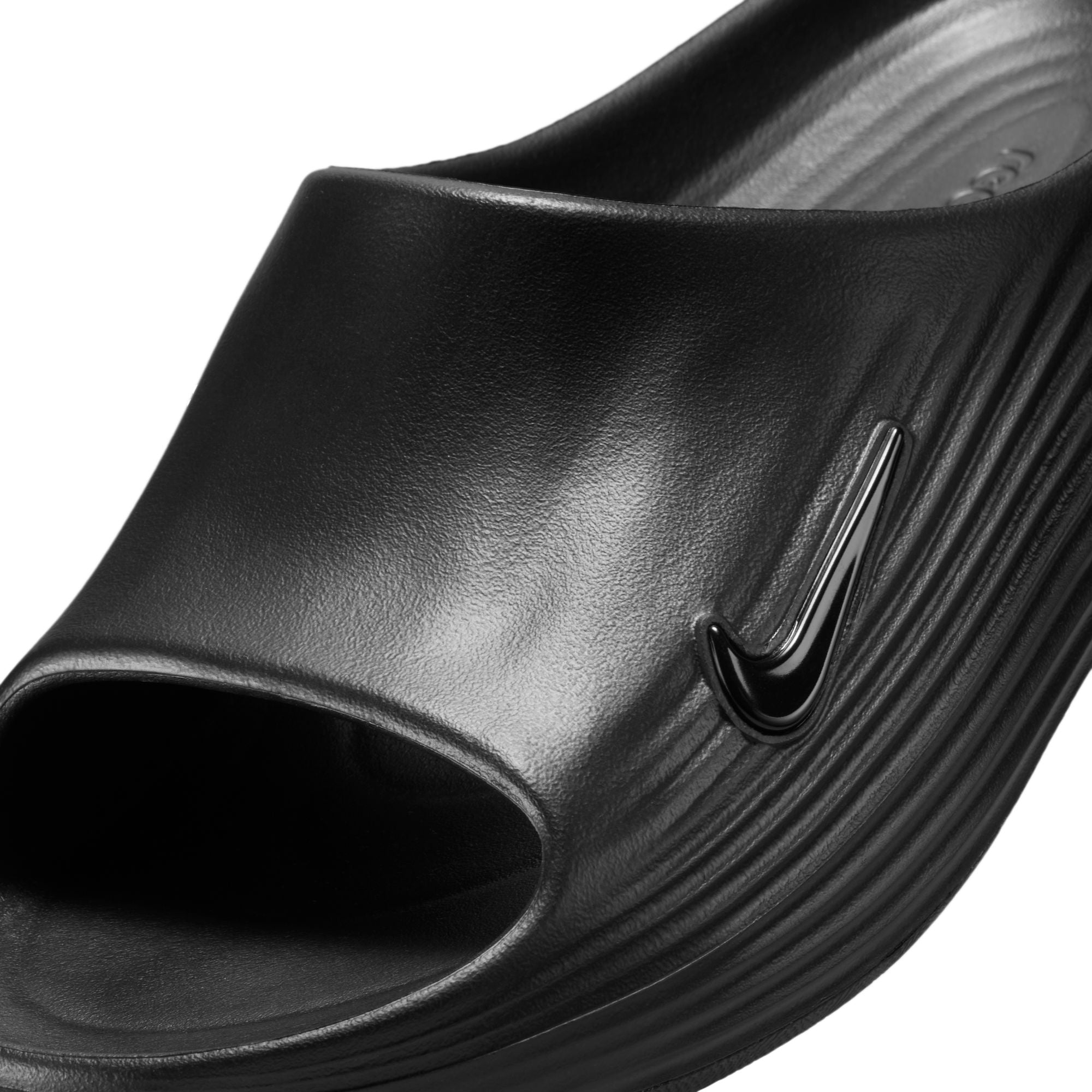 NIKE ReactX Rejuven8 SLIDE (Women's) BLACK/BLACK-BLACK
