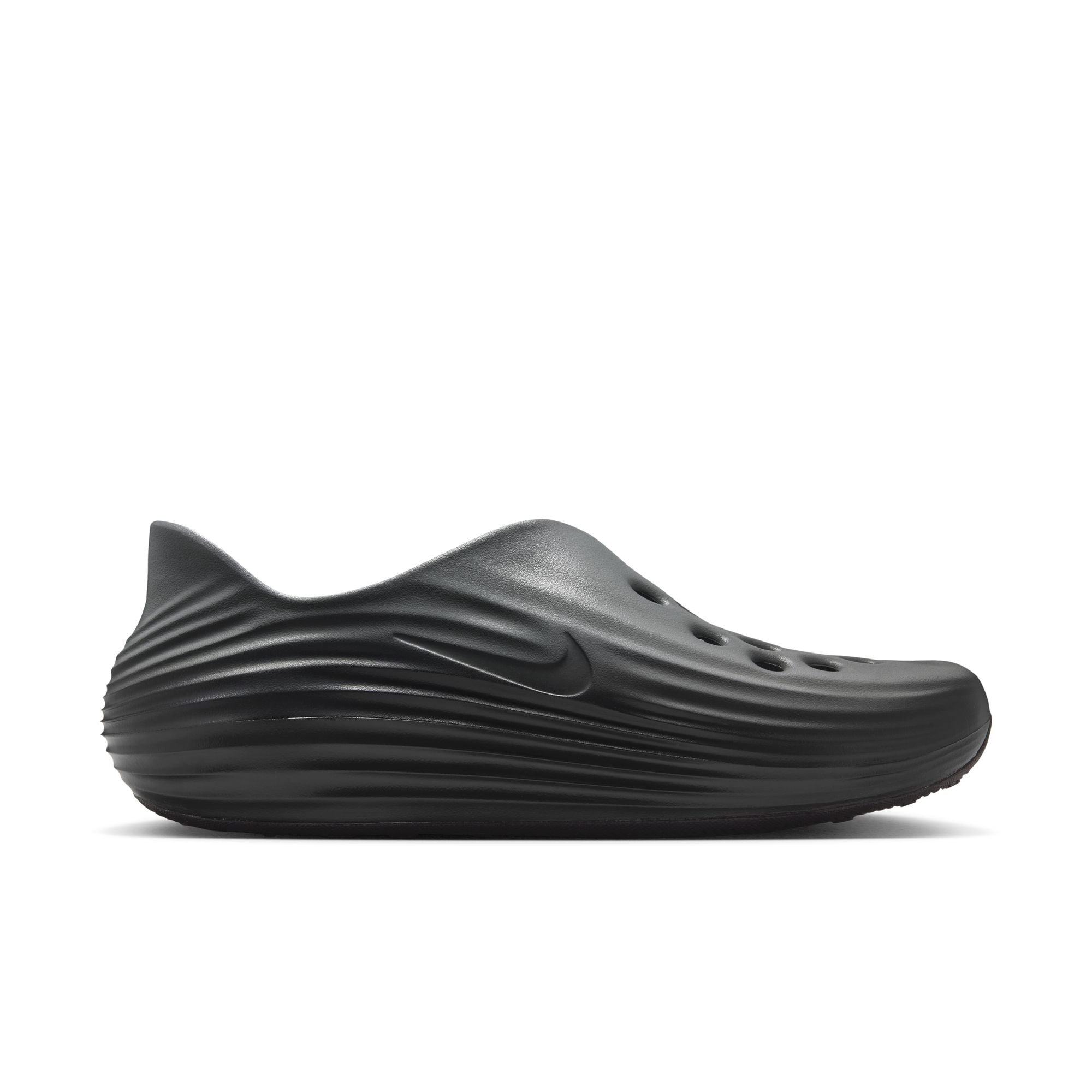 NIKE ReactX Rejuven8 SLIDE (Men's) BLACK/VOLT-COOL GREY