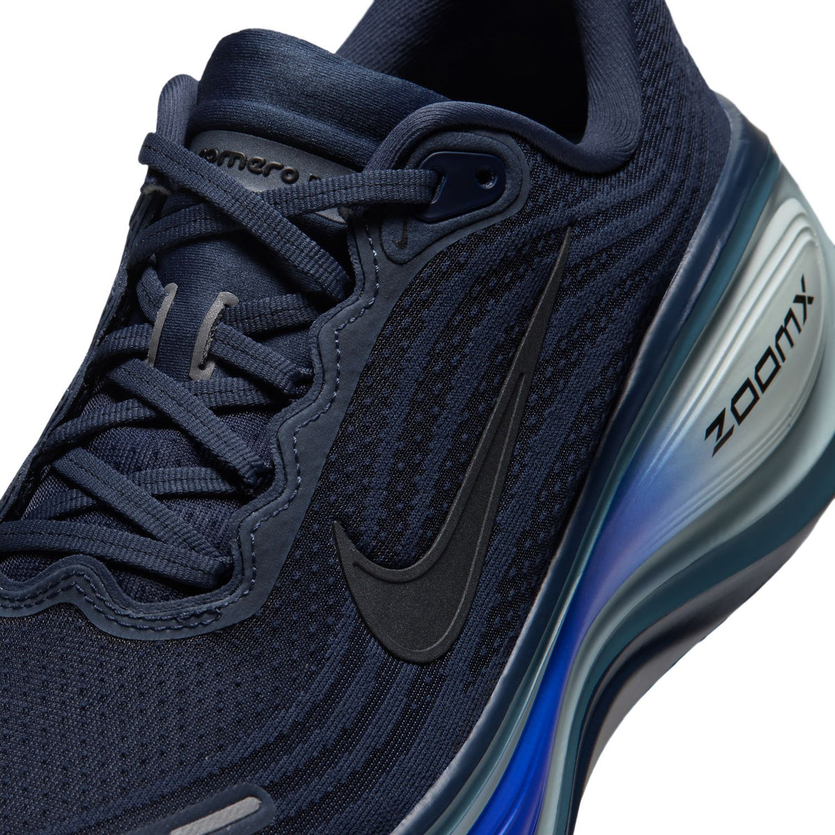 NIKE Vomero Plus (Men's) DARK SLATE/BLACK-BARELY GREEN-GREEN HAZE