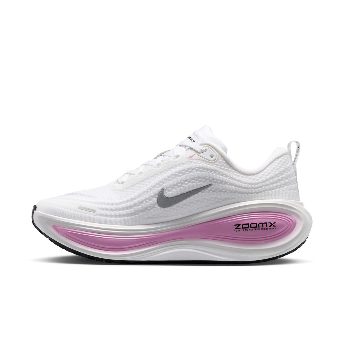 NIKE Vomero Plus (Women's) WHITE/METALLIC SILVER-BLEACHED LILAC