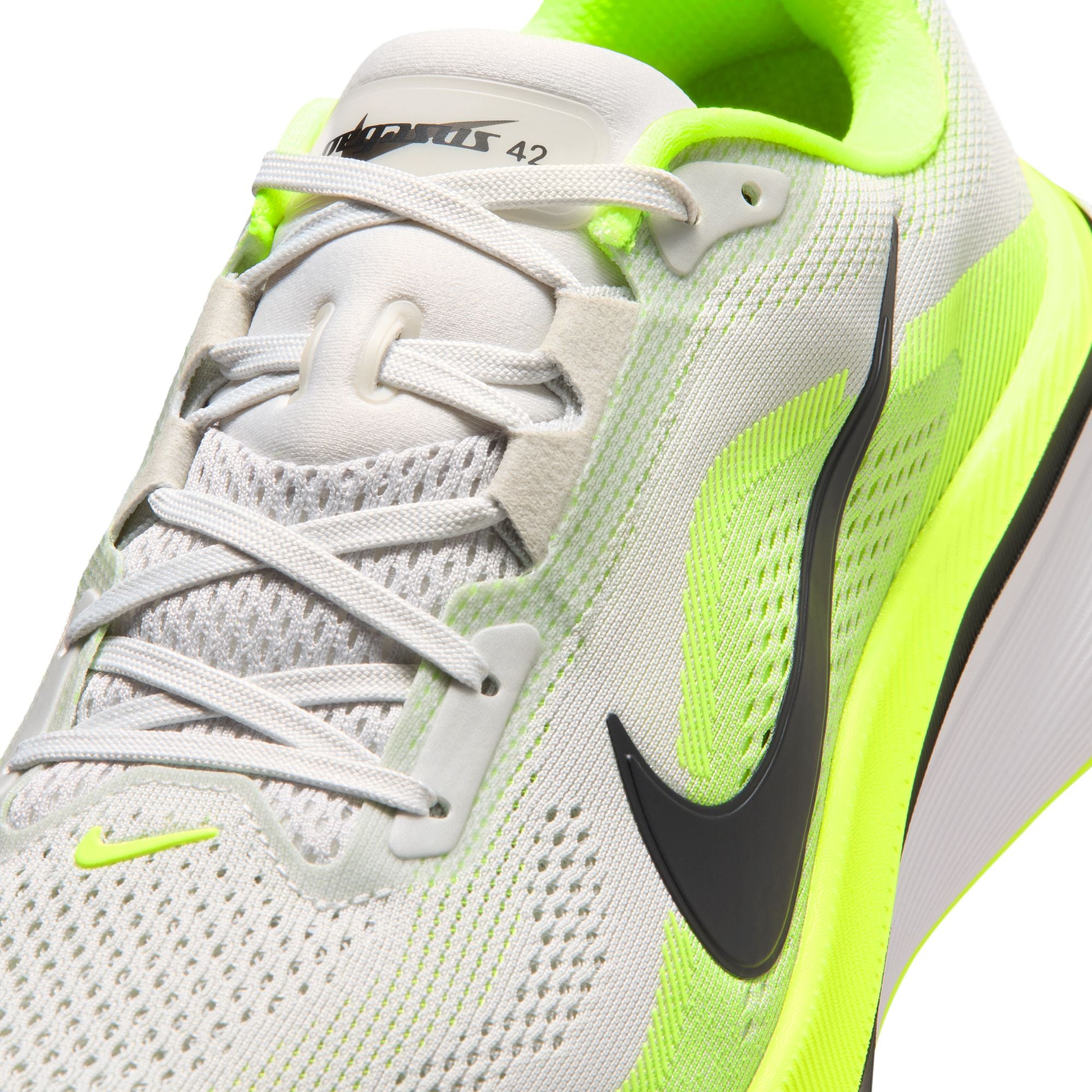 NIKE Pegasus 42 (Men's) PHOTON DUST/BLACK-VOLT-WHITE