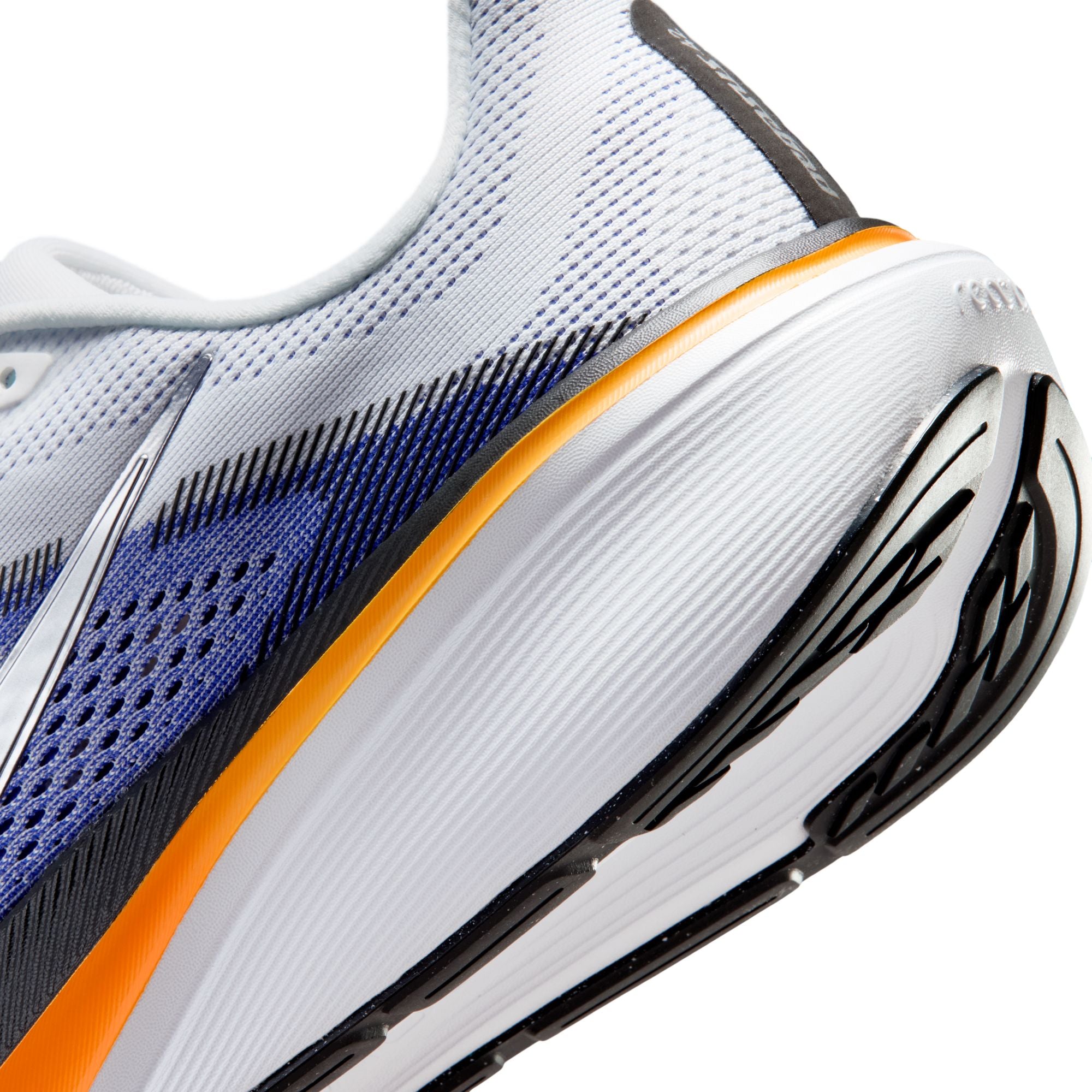 NIKE Pegasus 42 (Men's) WHITE/MTLC SILVER-LAPIS-TOTAL ORANGE-LASER ORANGE-OFF NOIR