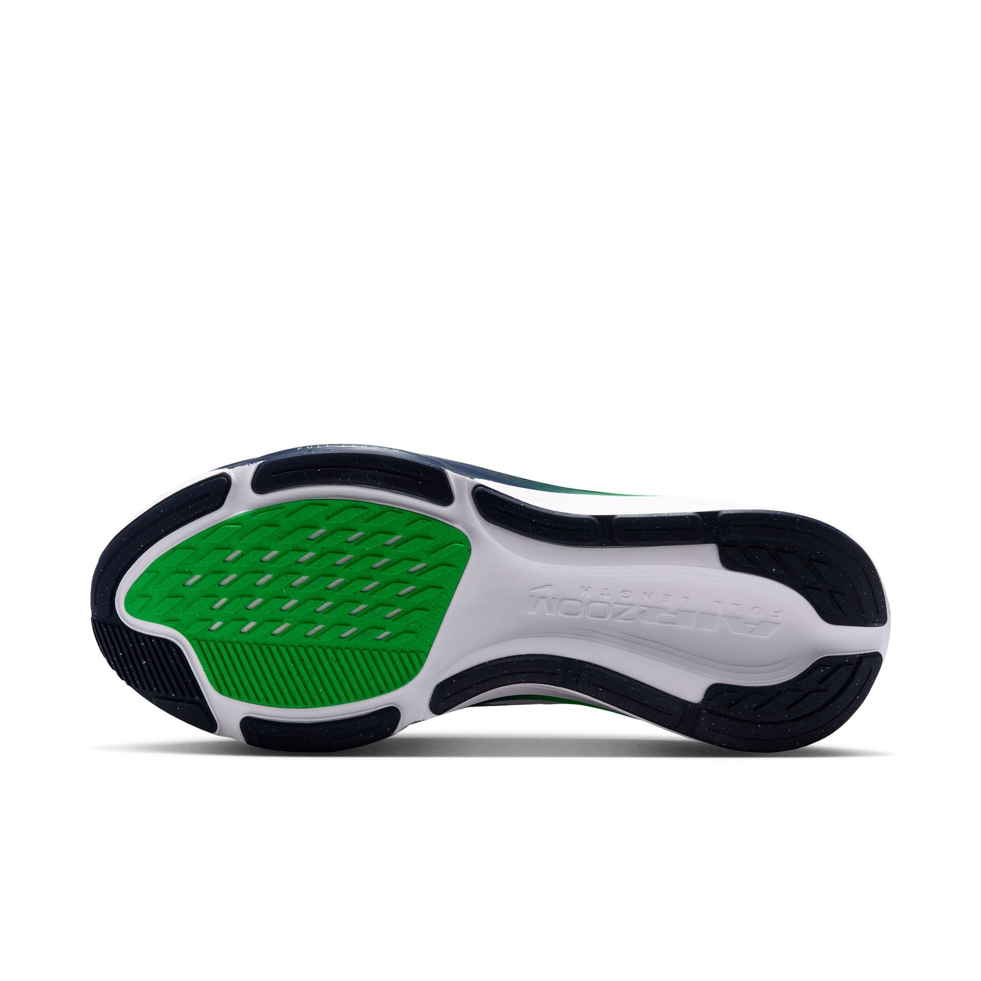 NIKE Pegasus 42 (Men's) WHITE/MIDNIGHT NAVY-GREEN SPARK