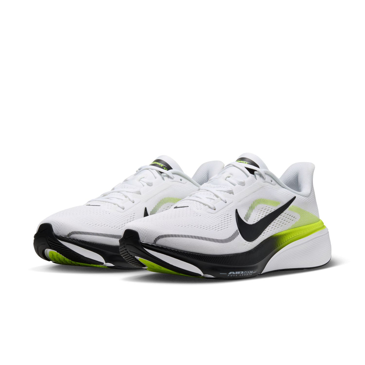 NIKE Pegasus 42 (Men's) WHITE/BLACK-LEMON VENOM-WHITE