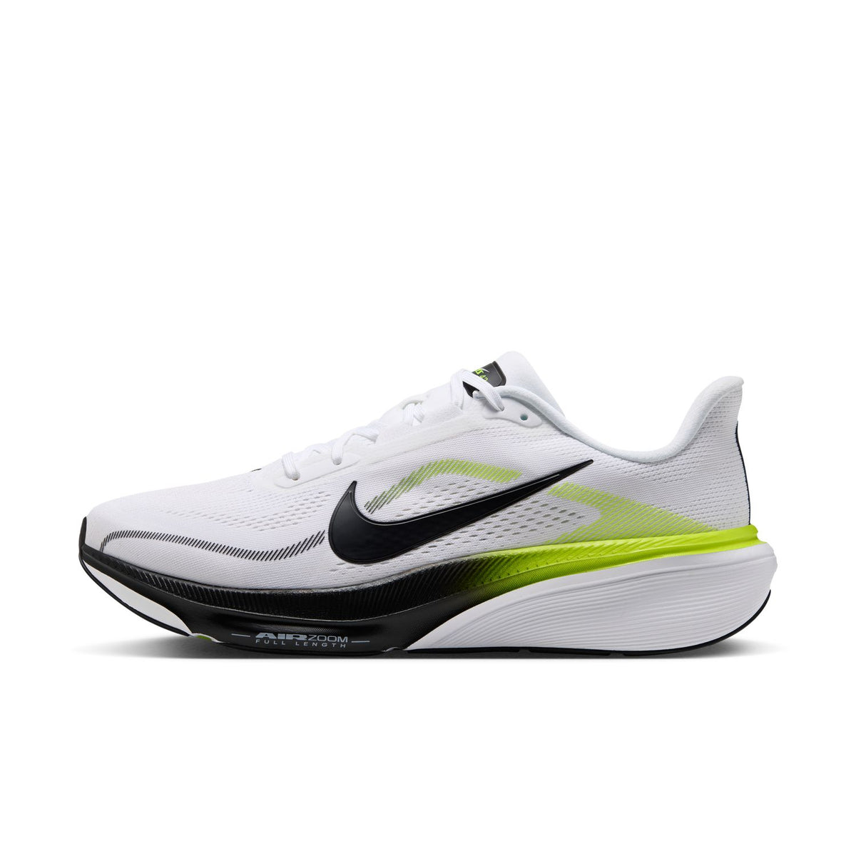 NIKE Pegasus 42 (Men's) WHITE/BLACK-LEMON VENOM-WHITE