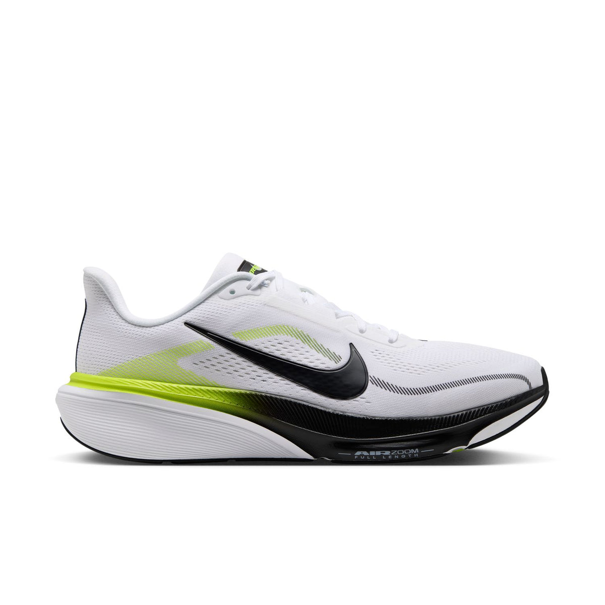 NIKE Pegasus 42 (Men's) WHITE/BLACK-LEMON VENOM-WHITE