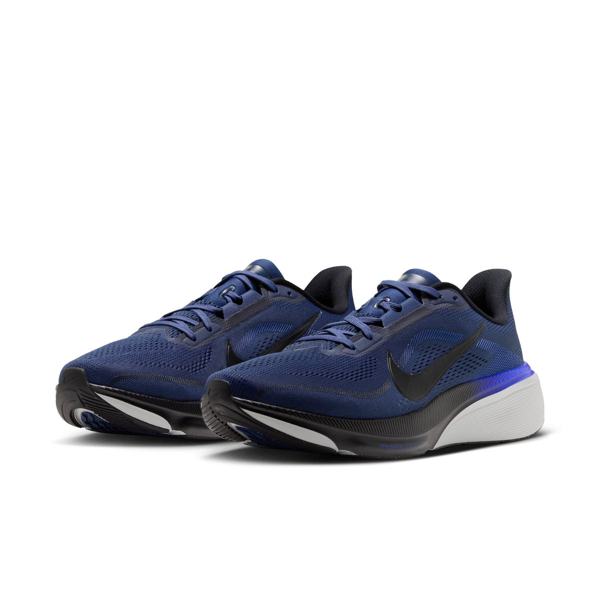 NIKE Pegasus 42 (Men's) DARK SLATE/BLACK-GREY MIST-RACER BLUE