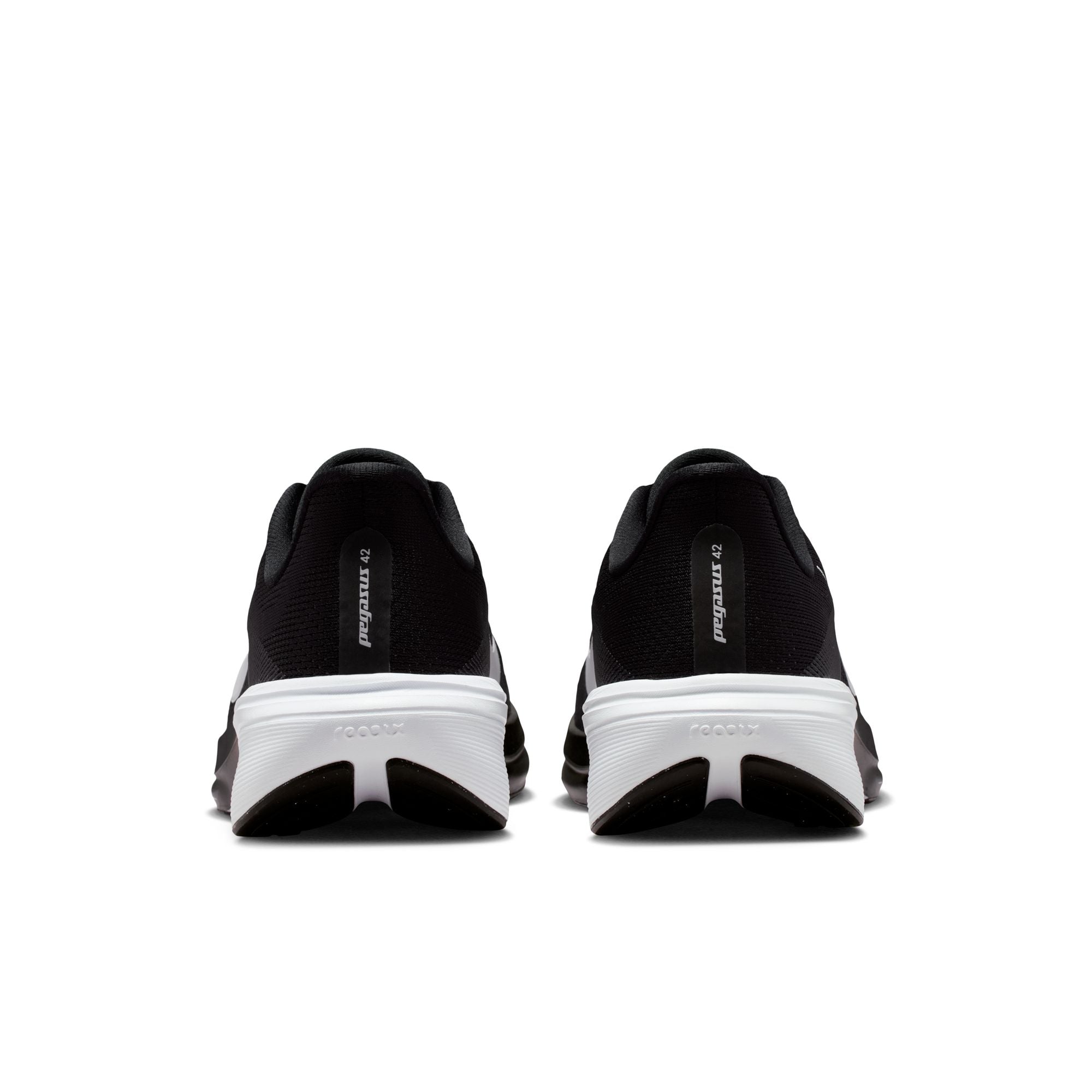 NIKE Pegasus 42 (Women's) BLACK/WHITE-IRON GREY