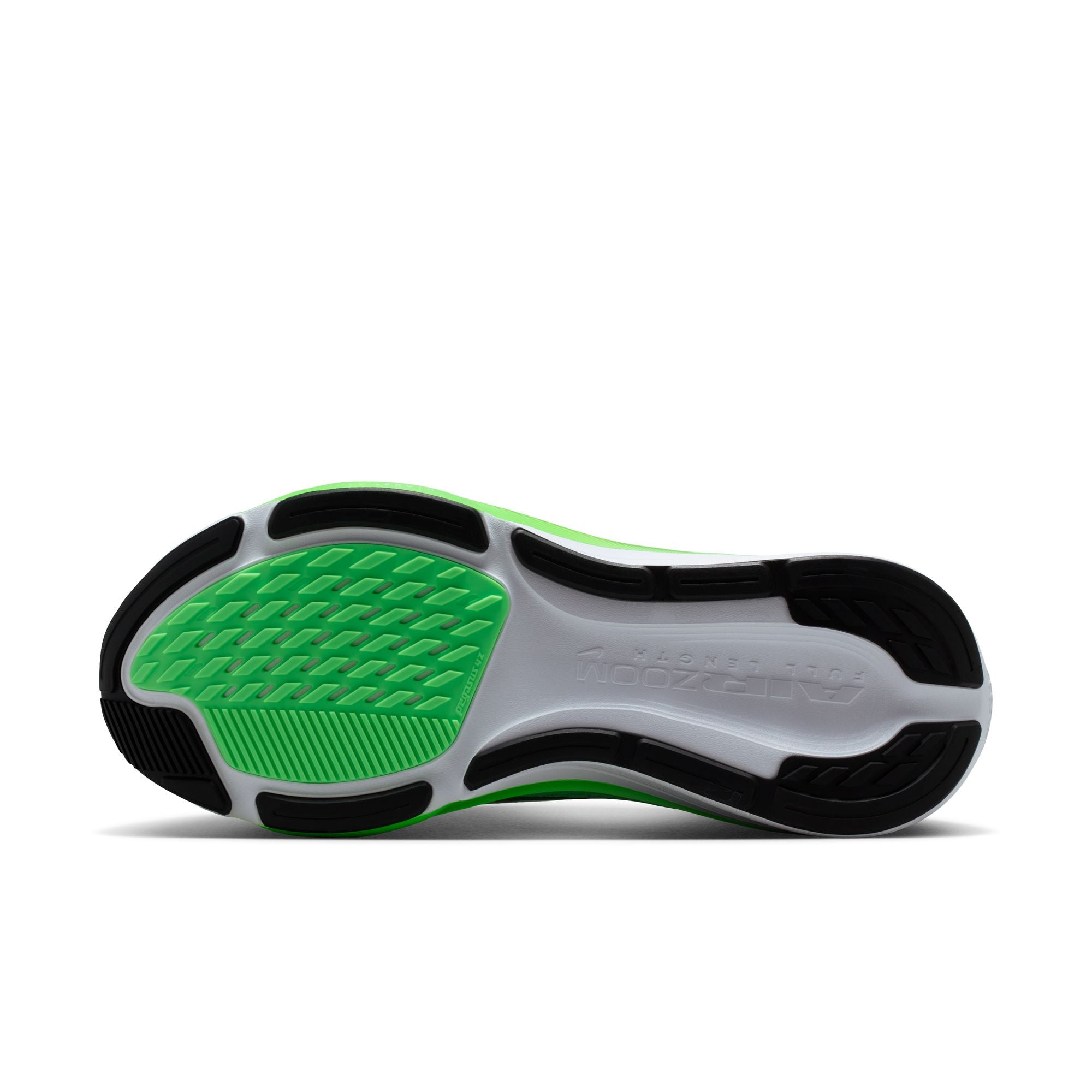 NIKE Pegasus 42 (Women's) WHITE/MTLC SILVER-GREEN STRIKE-ILLUSION GREEN-BLACK