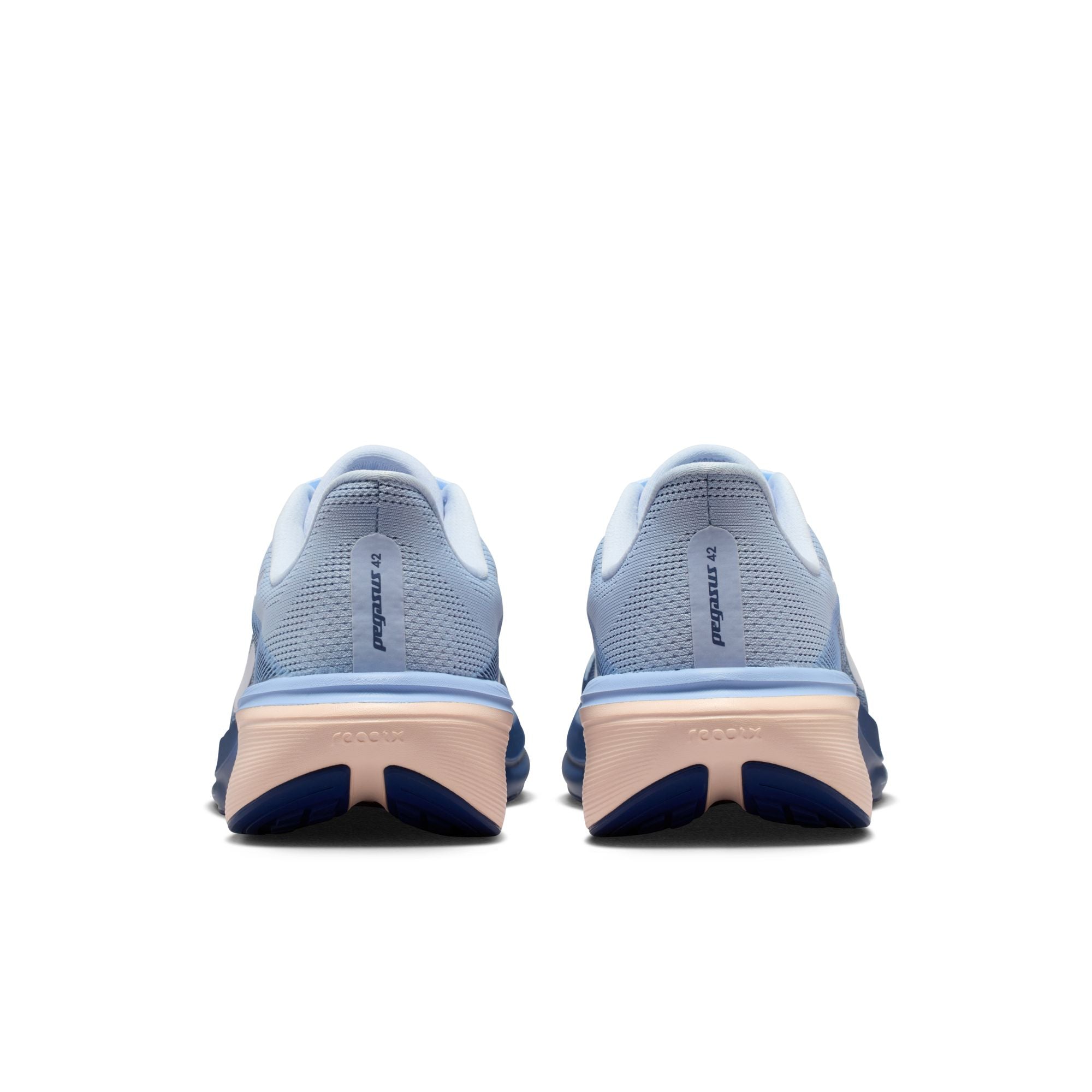 NIKE Pegasus 42 (Women's) HYDROGEN BLUE/WHITE-MYSTIC NAVY-ALUMINUM-BARELY ORANGE-SUNDIAL