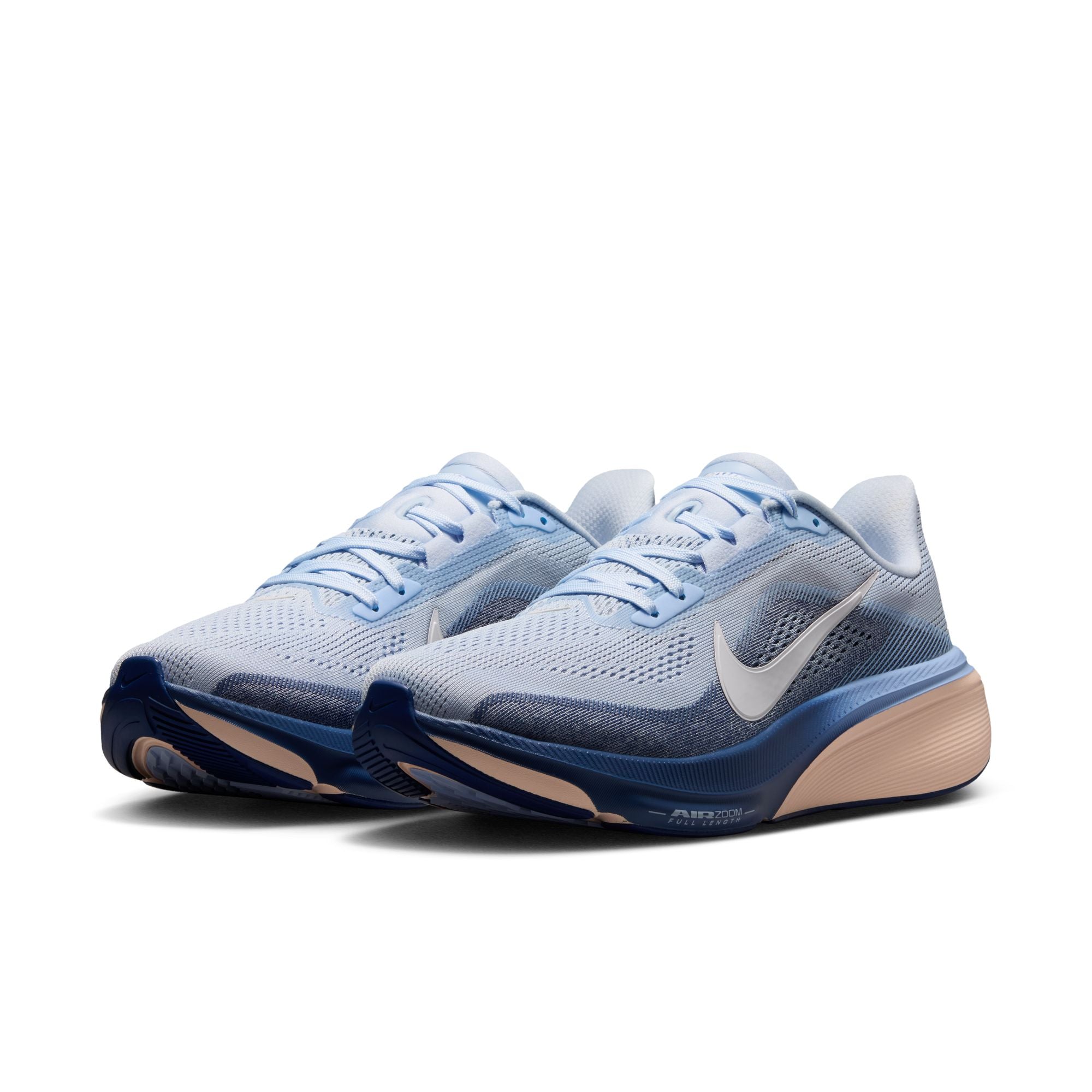 NIKE Pegasus 42 (Women's) HYDROGEN BLUE/WHITE-MYSTIC NAVY-ALUMINUM-BARELY ORANGE-SUNDIAL