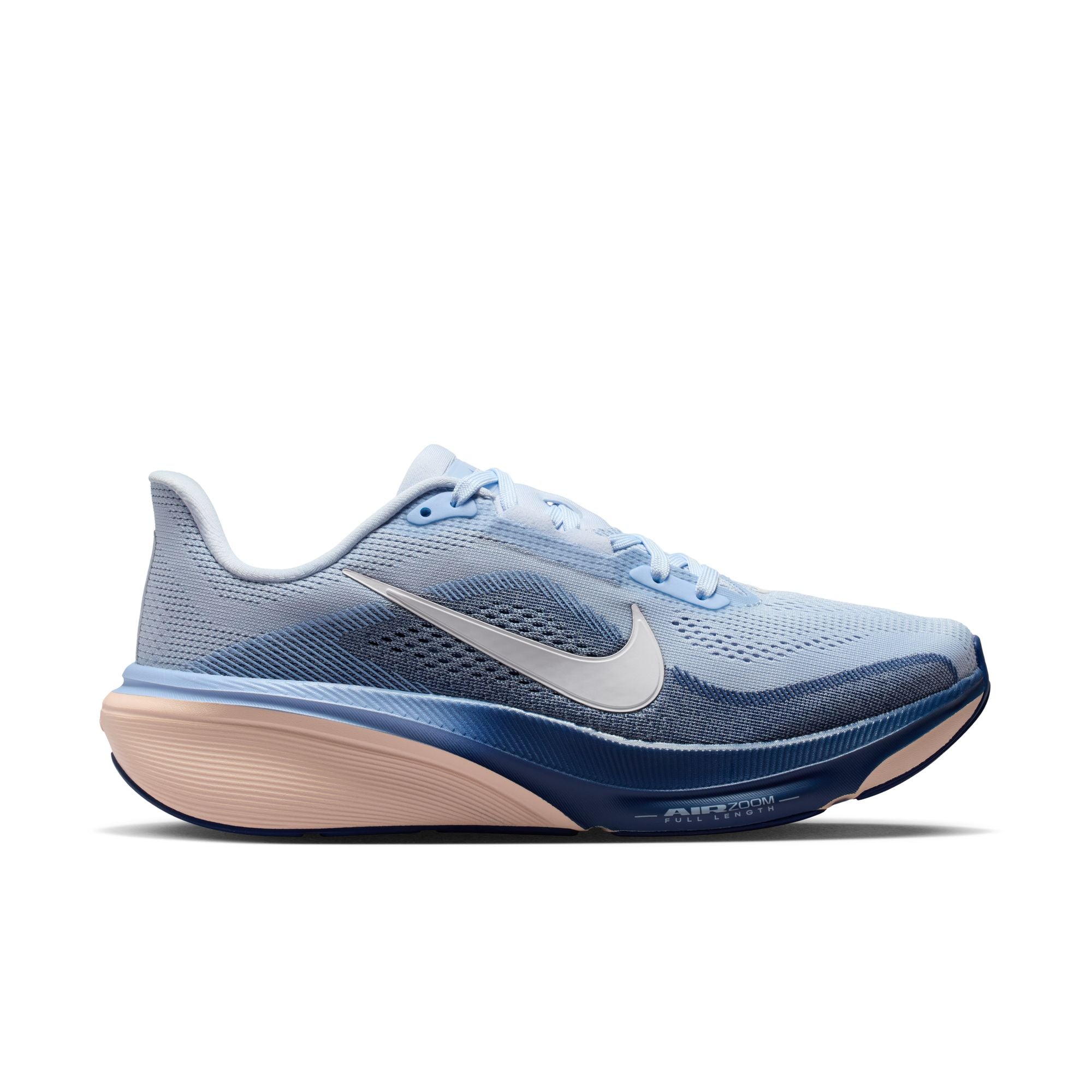 NIKE Pegasus 42 (Women's) HYDROGEN BLUE/WHITE-MYSTIC NAVY-ALUMINUM-BARELY ORANGE-SUNDIAL
