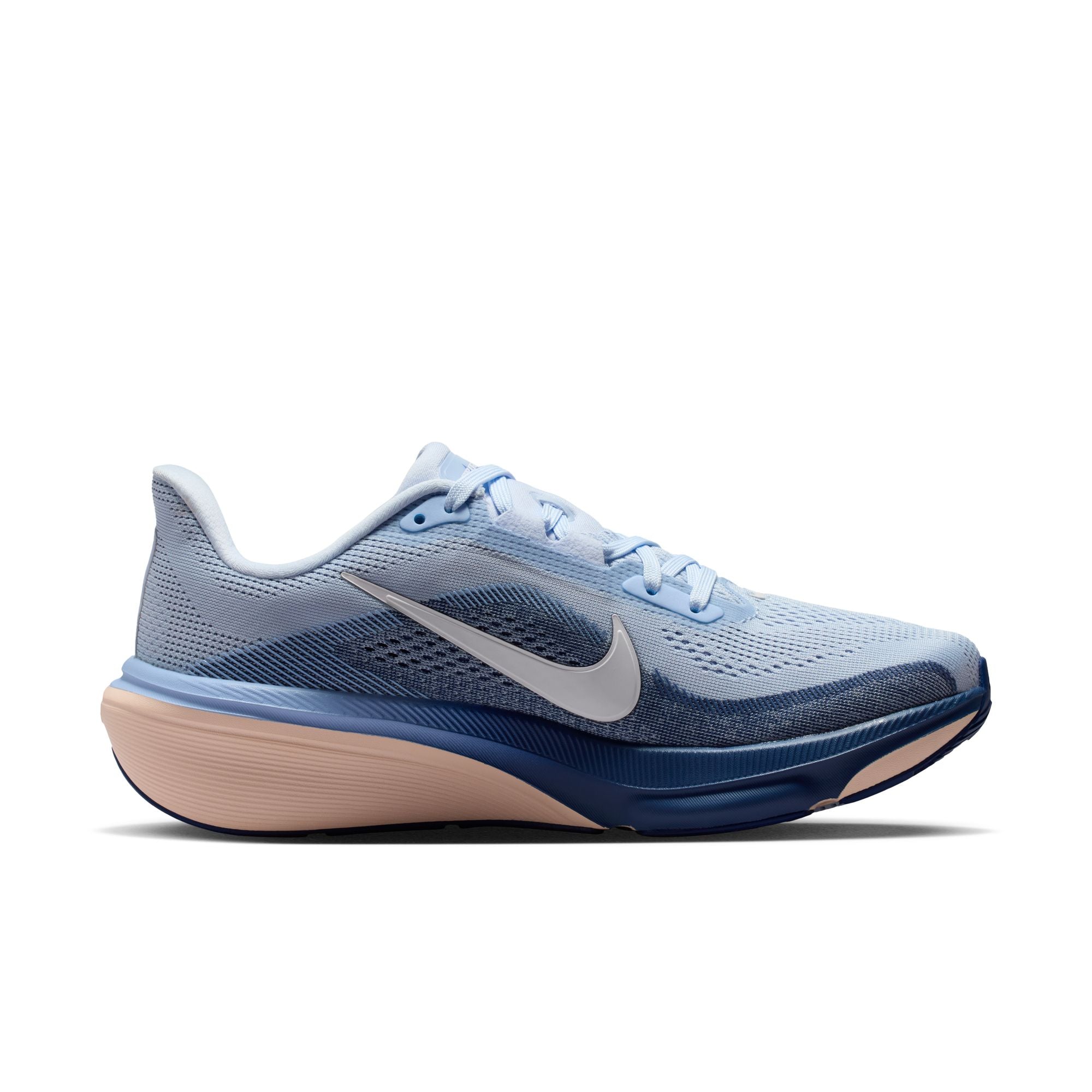 NIKE Pegasus 42 (Women's) HYDROGEN BLUE/WHITE-MYSTIC NAVY-ALUMINUM-BARELY ORANGE-SUNDIAL