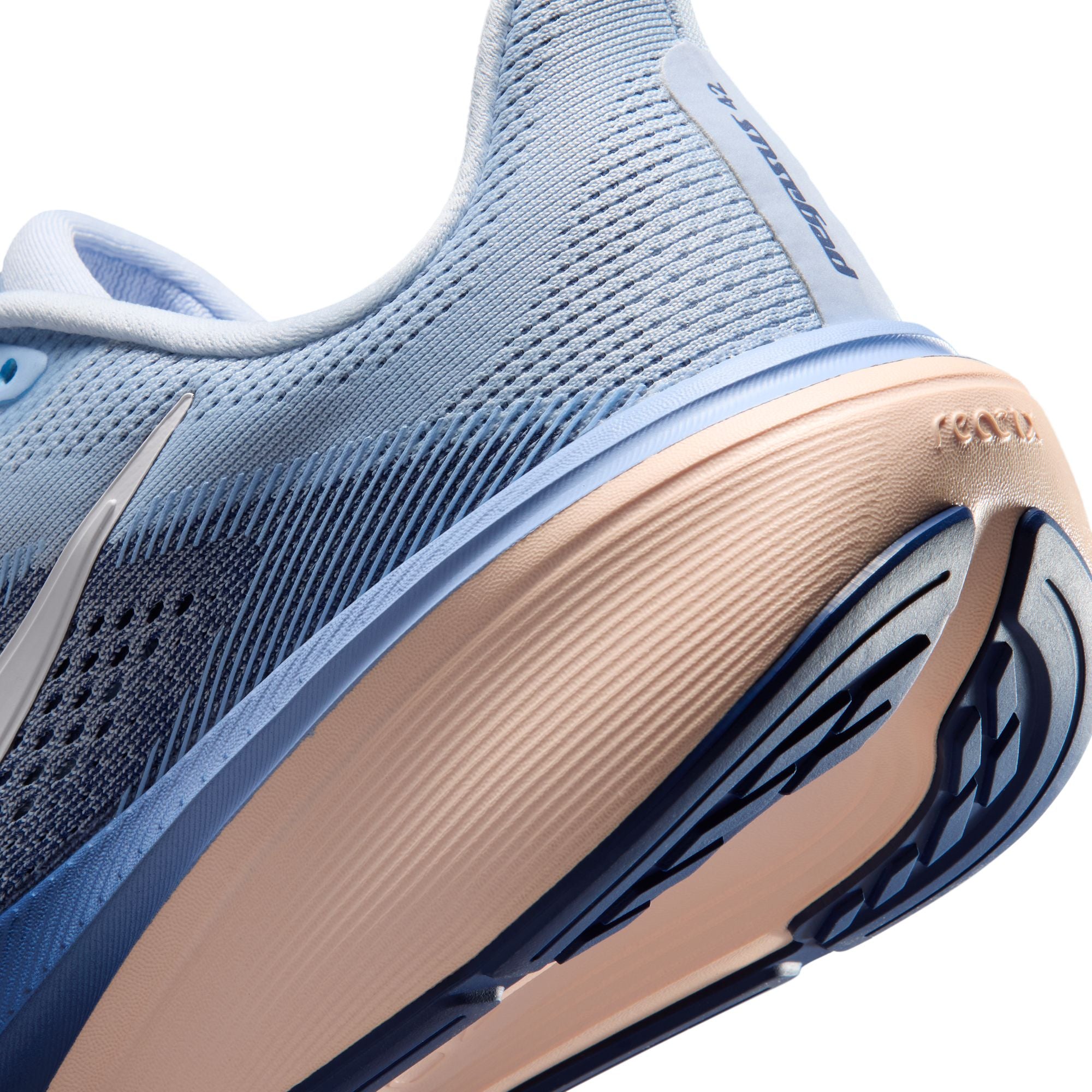 NIKE Pegasus 42 (Women's) HYDROGEN BLUE/WHITE-MYSTIC NAVY-ALUMINUM-BARELY ORANGE-SUNDIAL