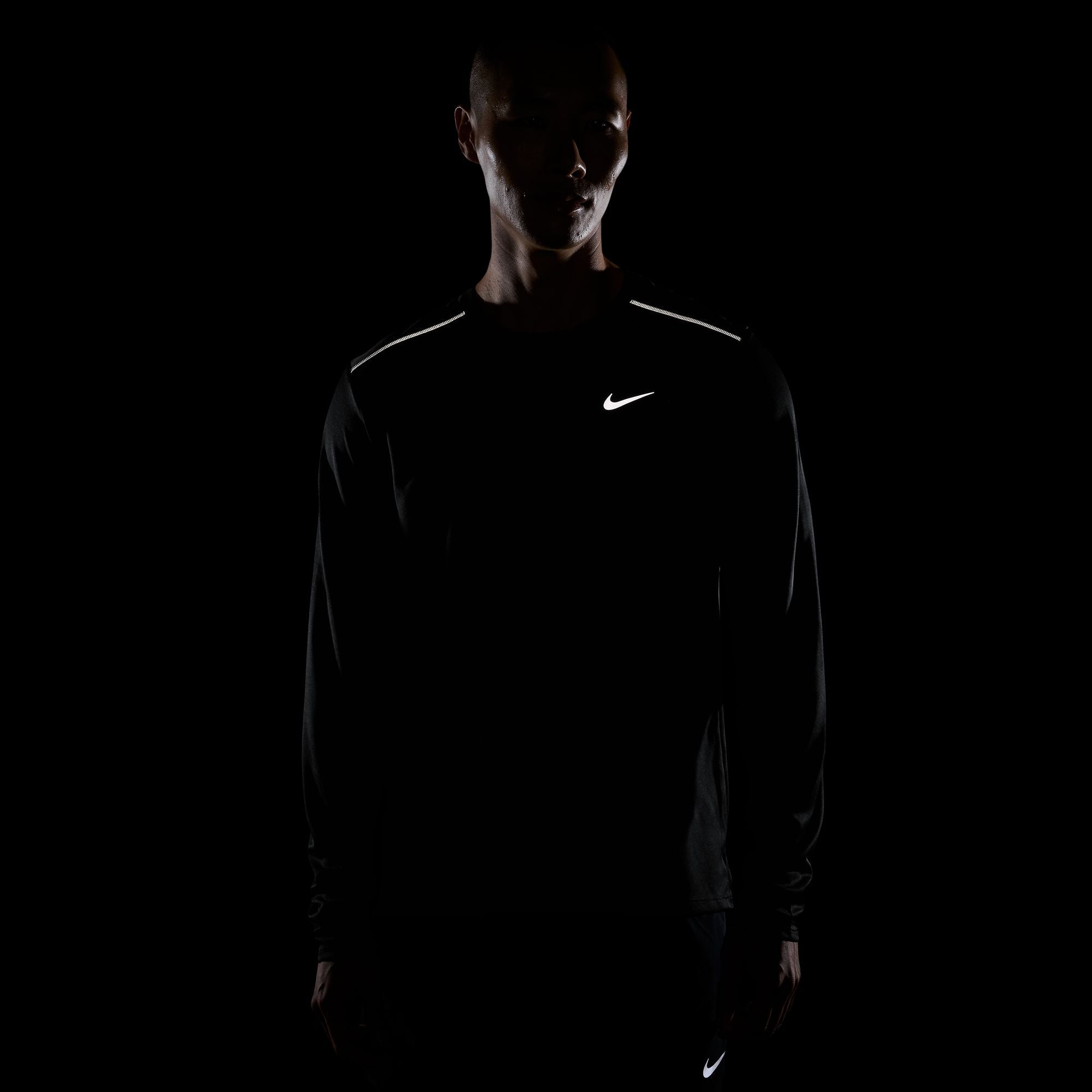 NIKE DF UV MILER L/S トップ (Men's)