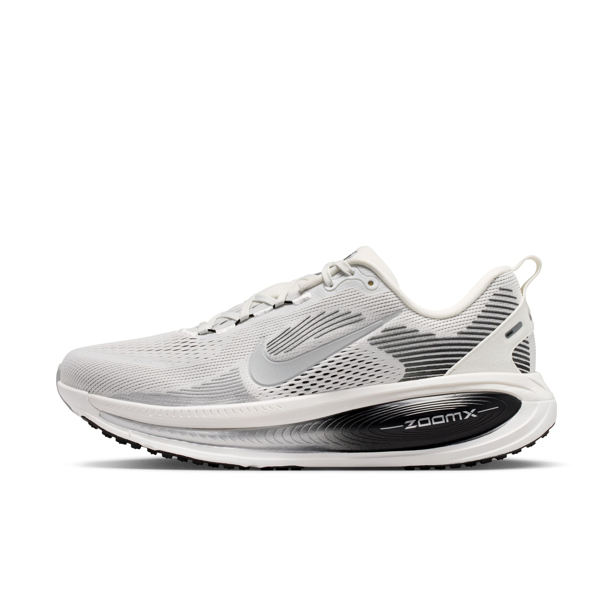 NIKE Vomero 18 RR (Men's) SUMMIT WHITE/MTLC SILVER-BLACK-OFF WHITE