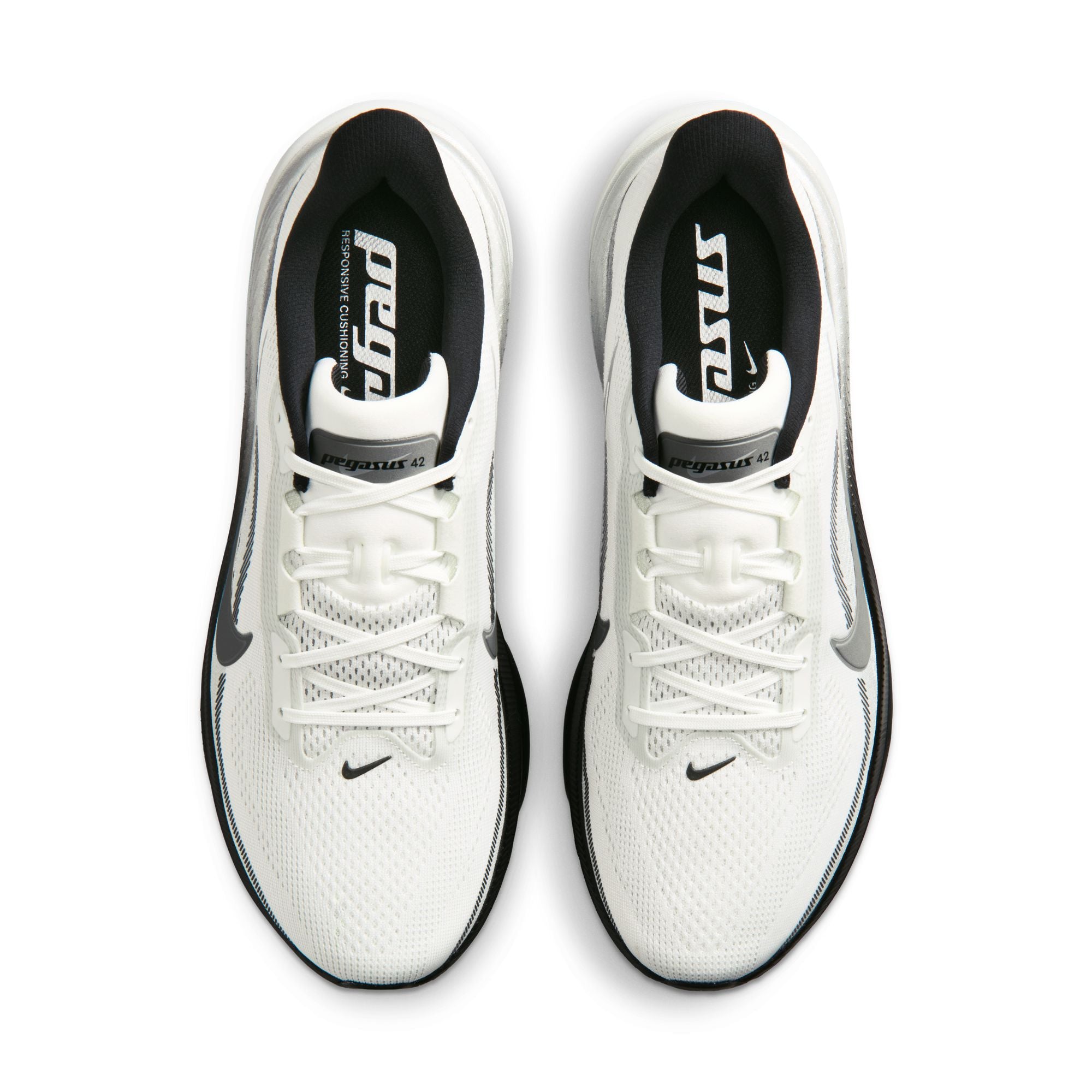 NIKE Pegasus 42 RR (Men's) SUMMIT WHITE/MTLC SILVER-PHOTON DUST-BLACK