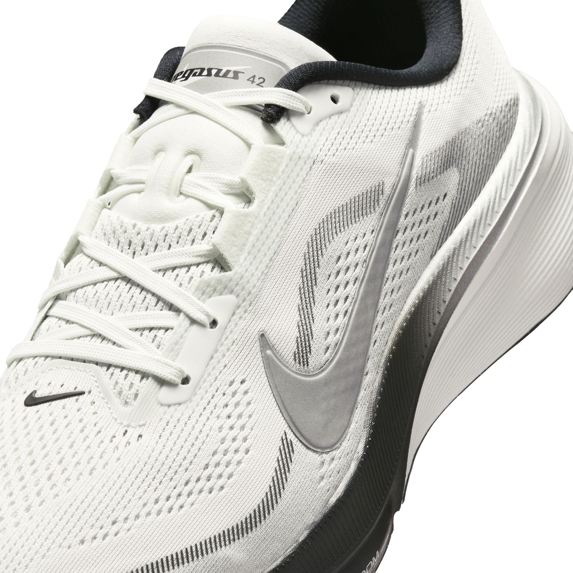 NIKE Pegasus 42 RR (Men's) SUMMIT WHITE/MTLC SILVER-PHOTON DUST-BLACK