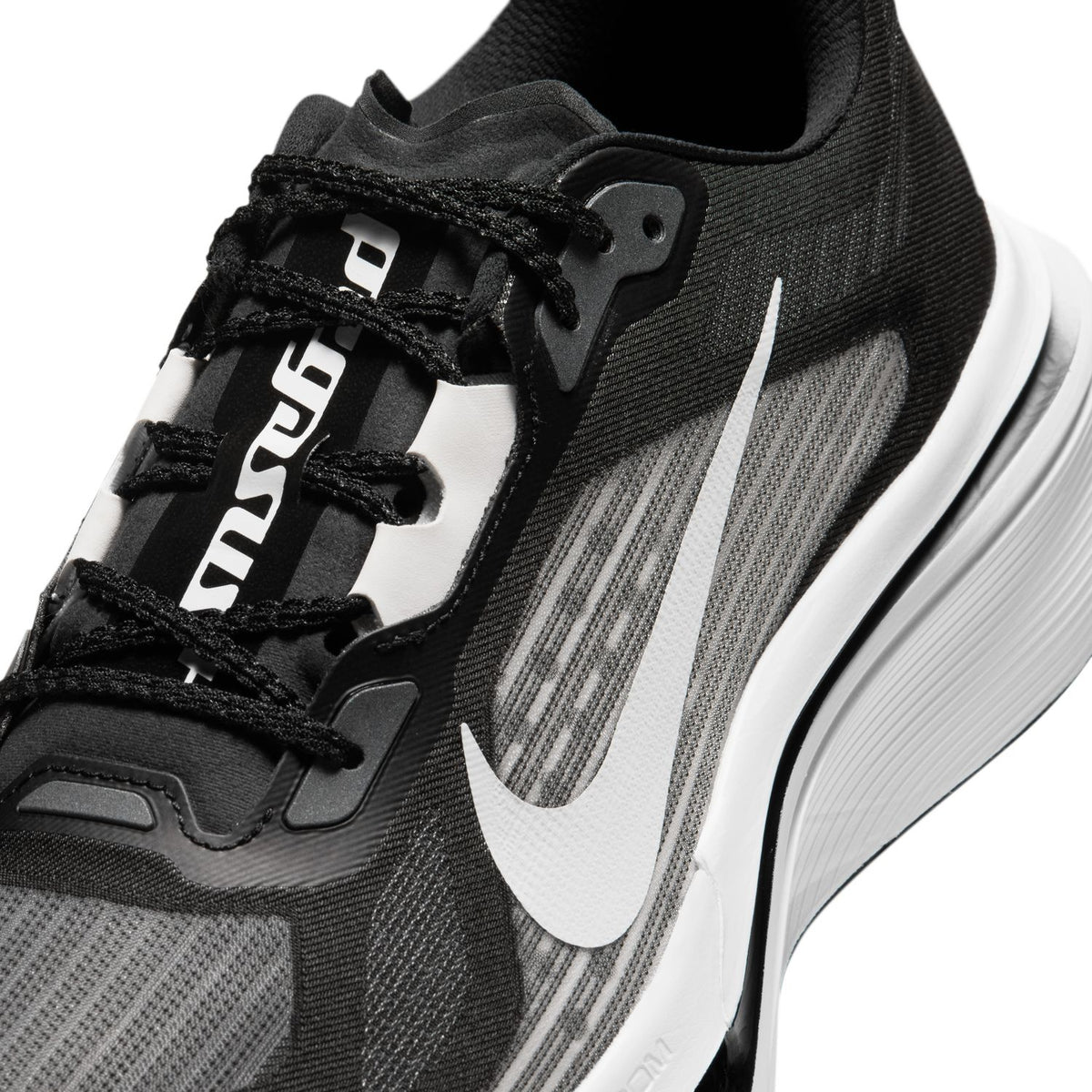 NIKE Pegasus Plus 2 (Men's) BLACK/WHITE-SMOKE GREY