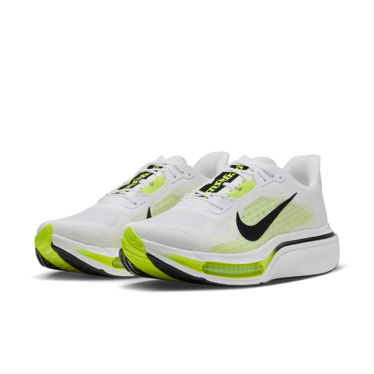NIKE Pegasus Plus 2 (Men's) WHITE/BLACK-LEMON VENOM