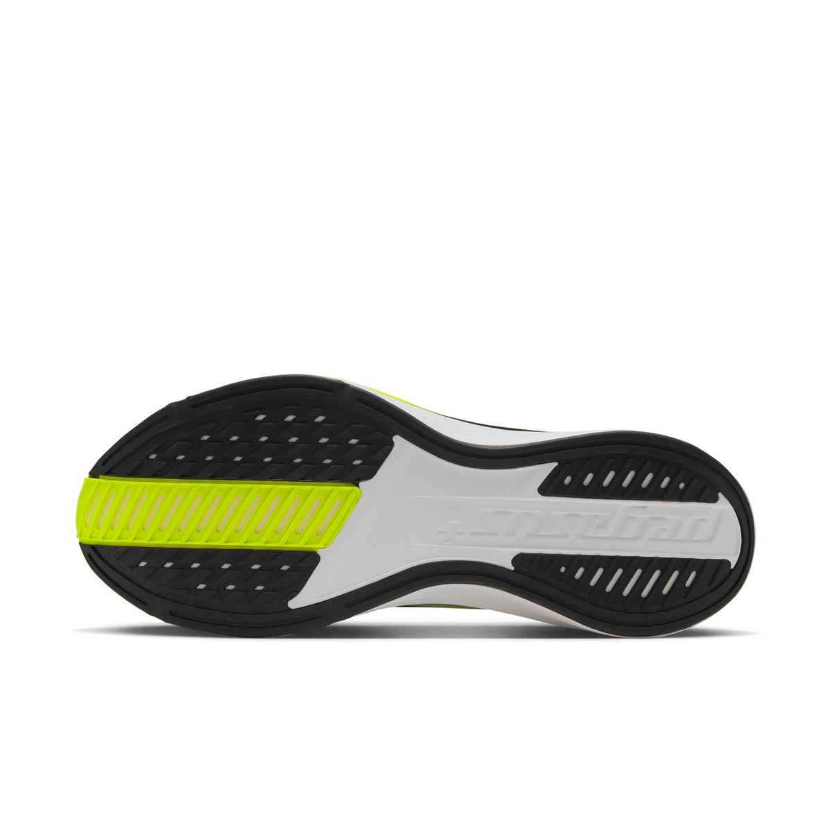NIKE Pegasus Plus 2 (Men's) WHITE/BLACK-LEMON VENOM