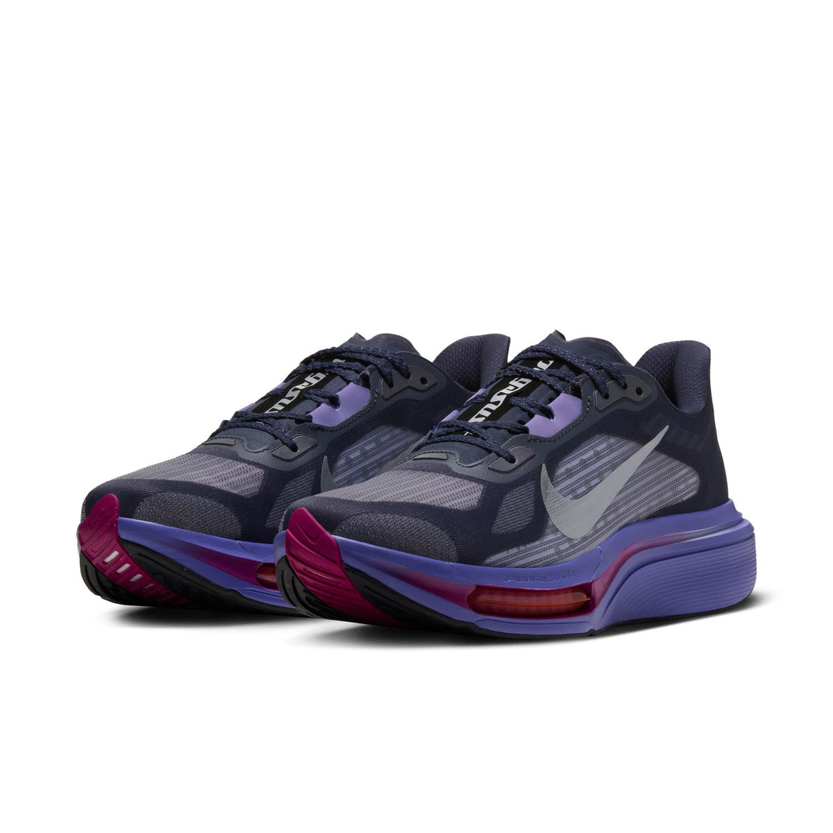 NIKE Pegasus Plus 2 (Women's) GRIDIRON/MTLC SILVER-PERSIAN VIOLET-TRUE BERRY-BLACK-PURPLE PULSE
