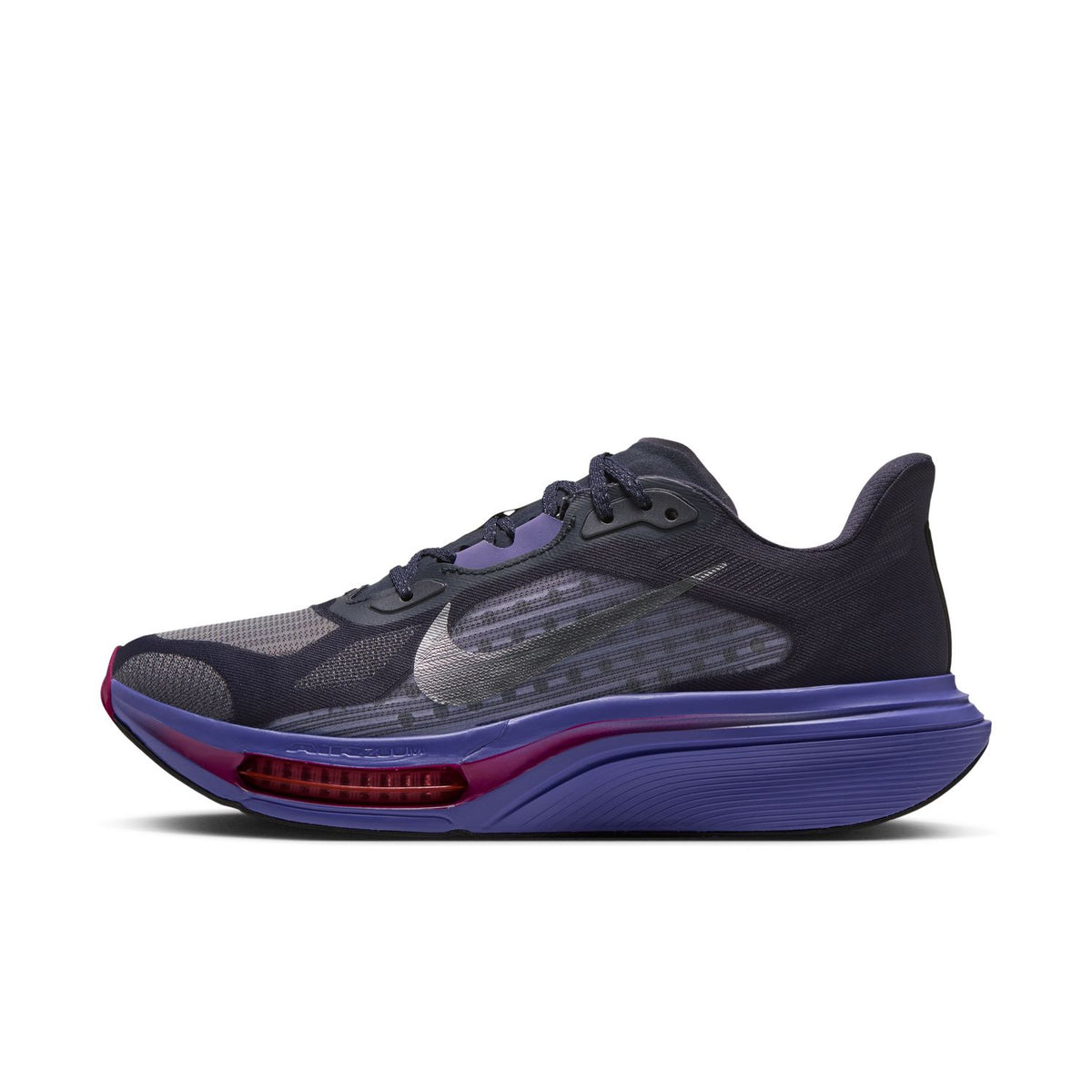NIKE Pegasus Plus 2 (Women's) GRIDIRON/MTLC SILVER-PERSIAN VIOLET-TRUE BERRY-BLACK-PURPLE PULSE