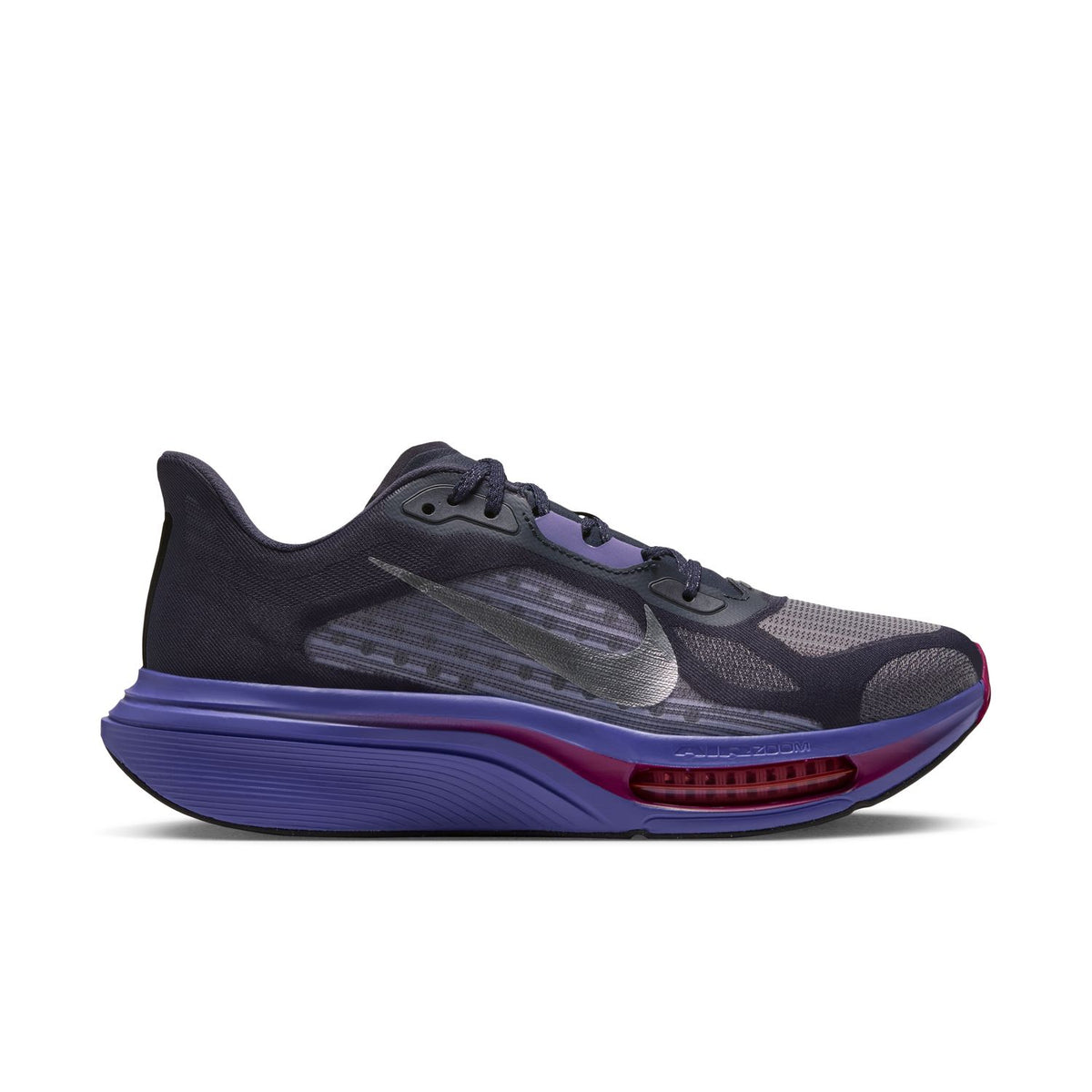 NIKE Pegasus Plus 2 (Women's) GRIDIRON/MTLC SILVER-PERSIAN VIOLET-TRUE BERRY-BLACK-PURPLE PULSE