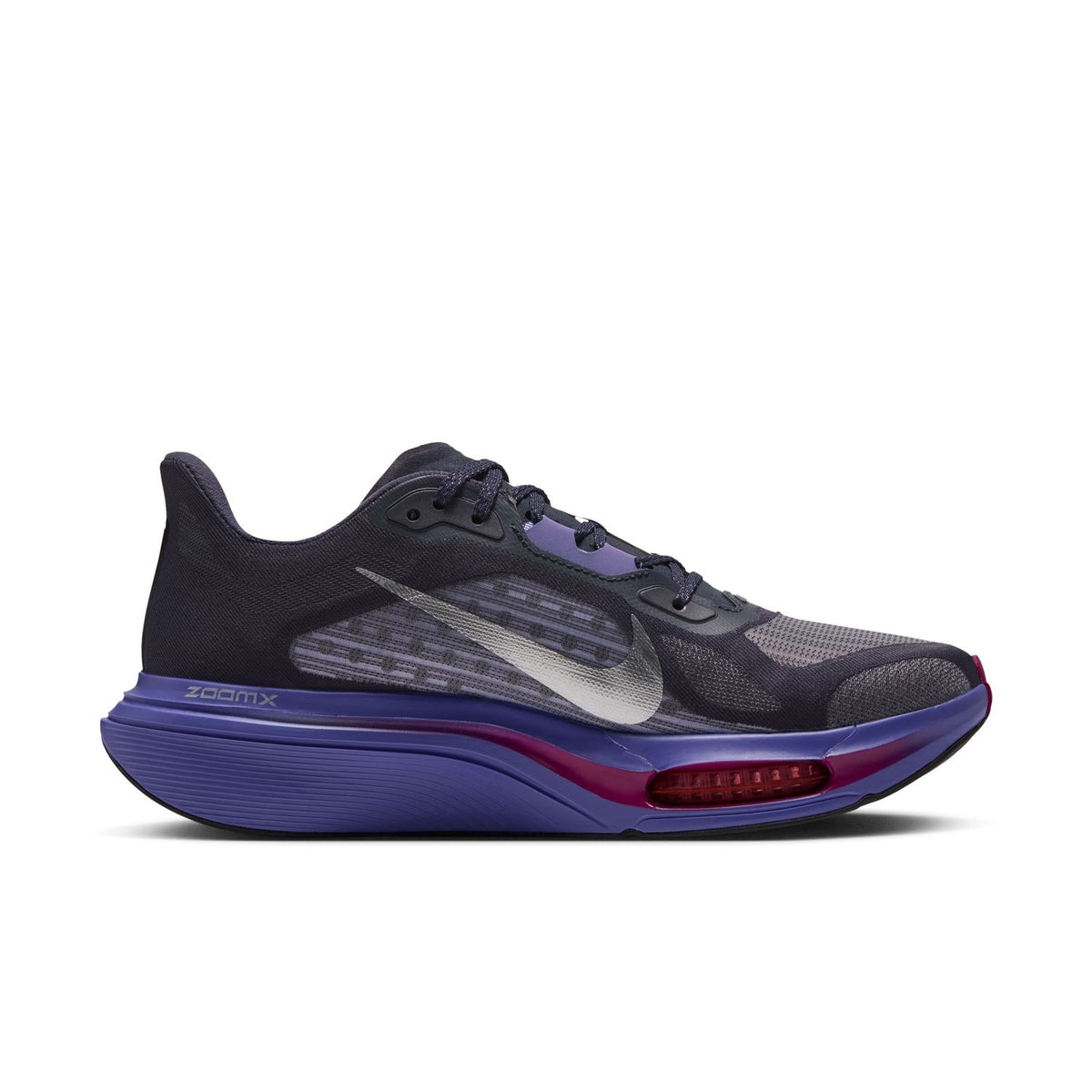 NIKE Pegasus Plus 2 (Women's) GRIDIRON/MTLC SILVER-PERSIAN VIOLET-TRUE BERRY-BLACK-PURPLE PULSE