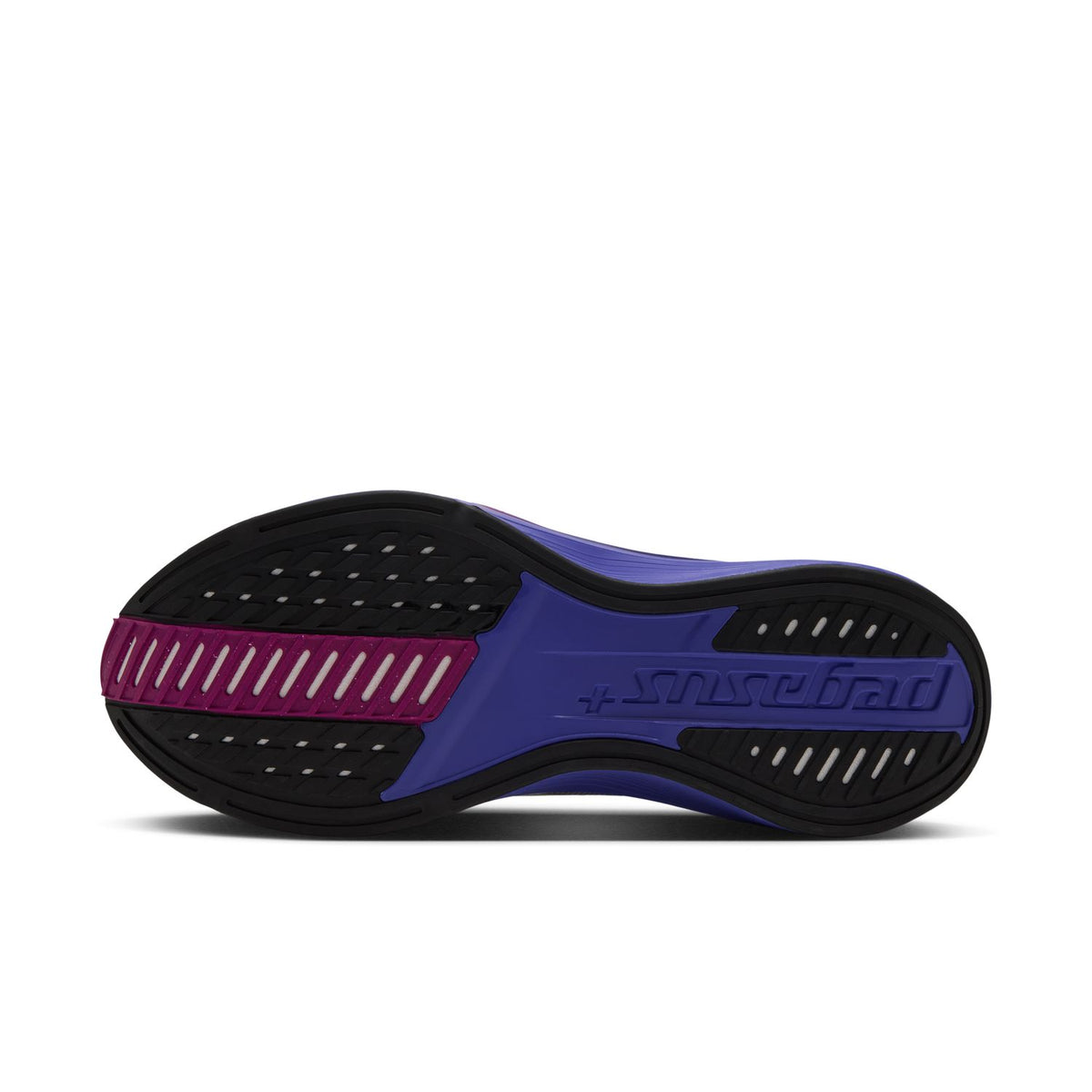 NIKE Pegasus Plus 2 (Women's) GRIDIRON/MTLC SILVER-PERSIAN VIOLET-TRUE BERRY-BLACK-PURPLE PULSE
