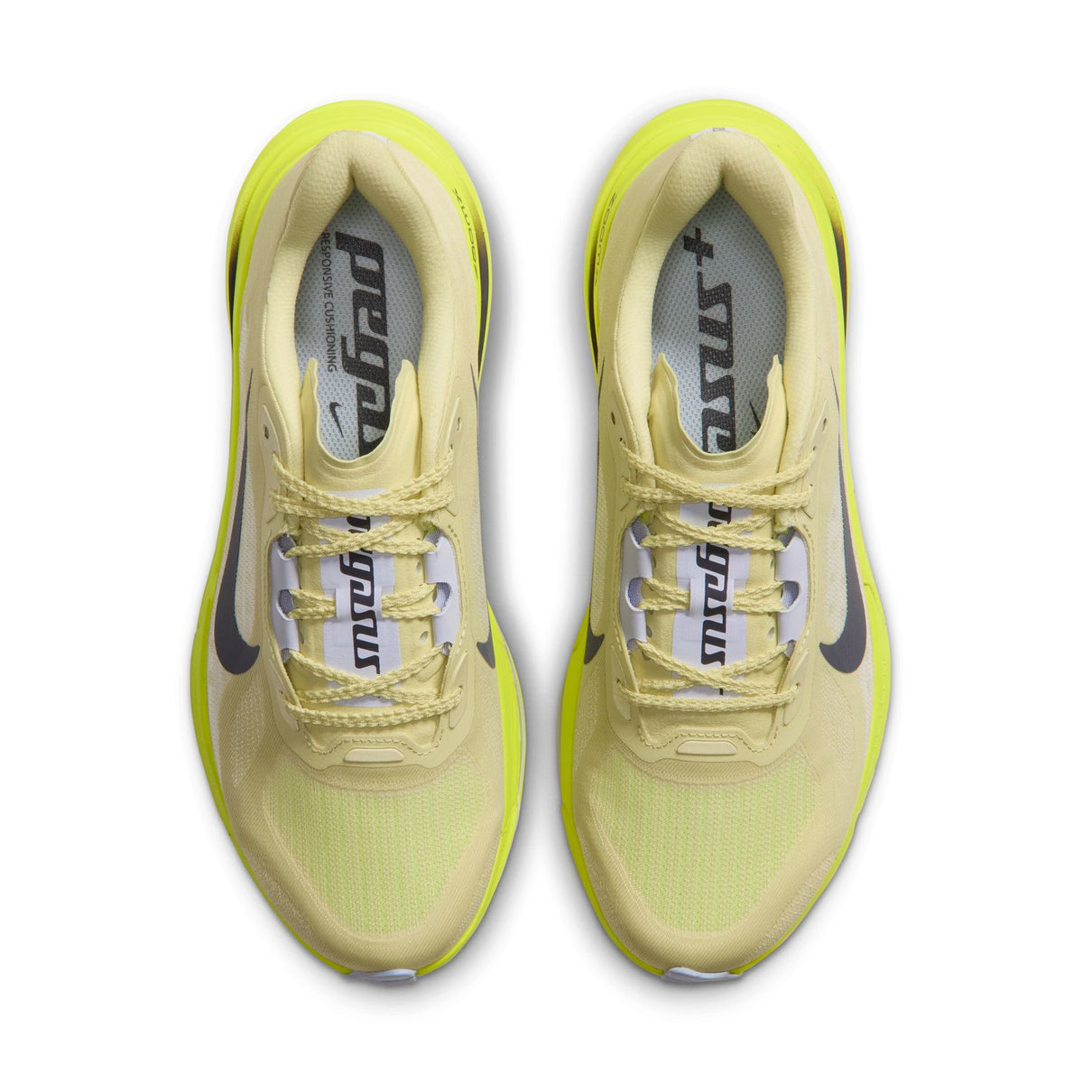 NIKE Pegasus Plus 2 (Women's) FENNEL/GRIDIRON-LEMON VENOM-PALEST PURPLE