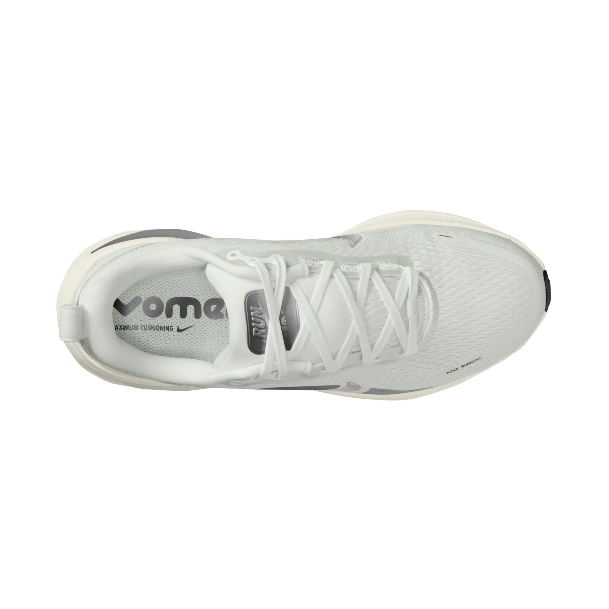 NIKE Vomero 18 ESS (Women's) SUMMIT WHITE/MTLC SILVER-SAIL-PHOTON DUST-ANTHRACITE-BLACK