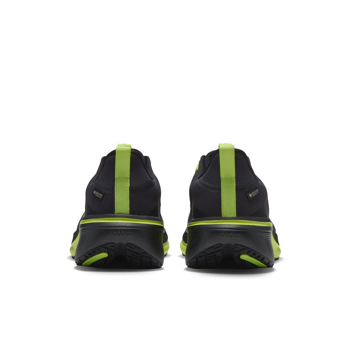 NIKE Pegasus 42 GORE-TEX (Men's) BLACK/MTLC DARK GREY-LEMON VENOM