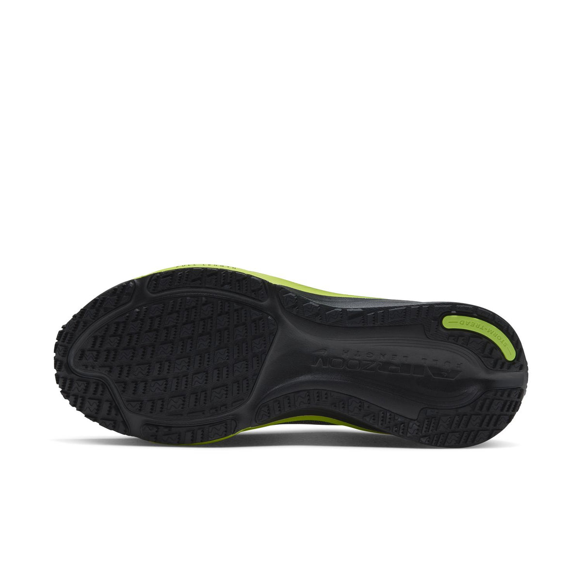 NIKE Pegasus 42 GORE-TEX (Men's) BLACK/MTLC DARK GREY-LEMON VENOM