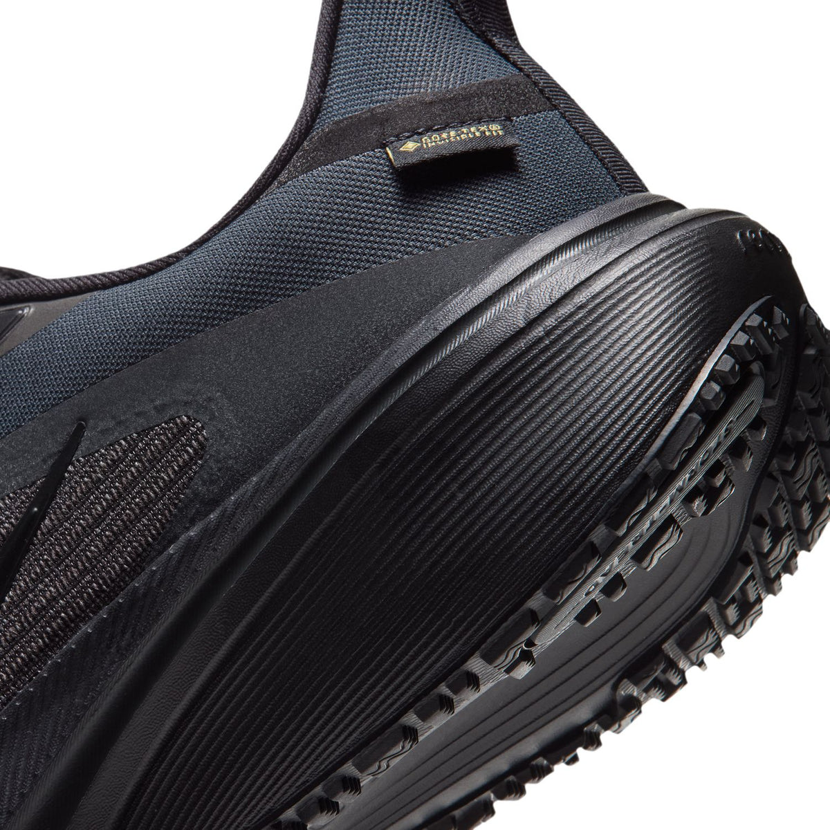 NIKE Pegasus 42 GORE-TEX (Men's) BLACK/BLACK-OFF NOIR-DARK GREY