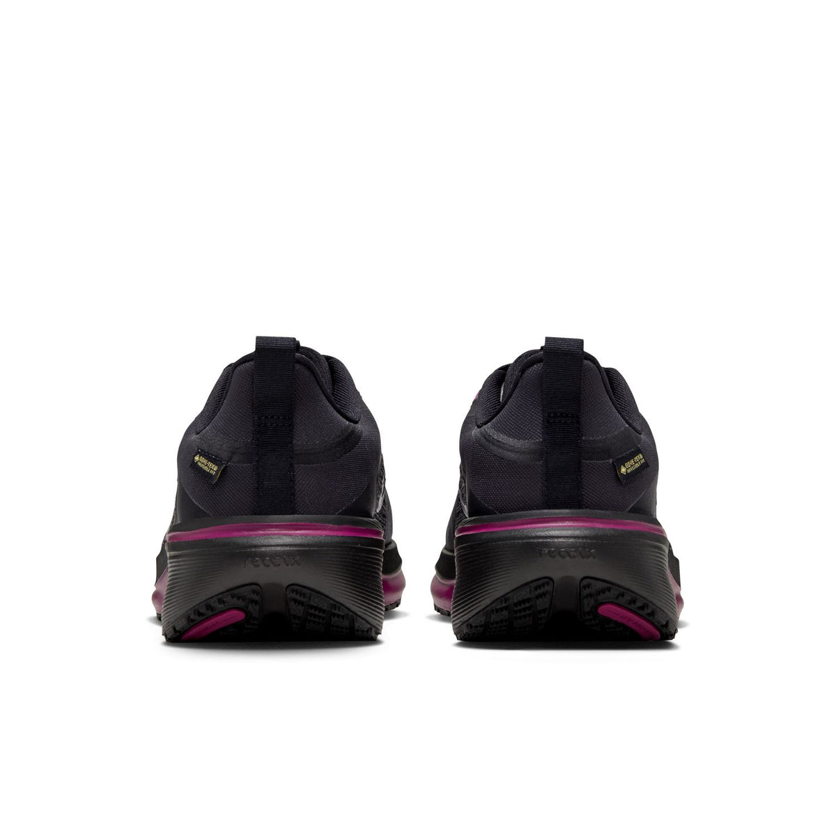 NIKE Pegasus 42 GORE-TEX (Women's) BLACK/METALLIC SILVER-TRUE BERRY