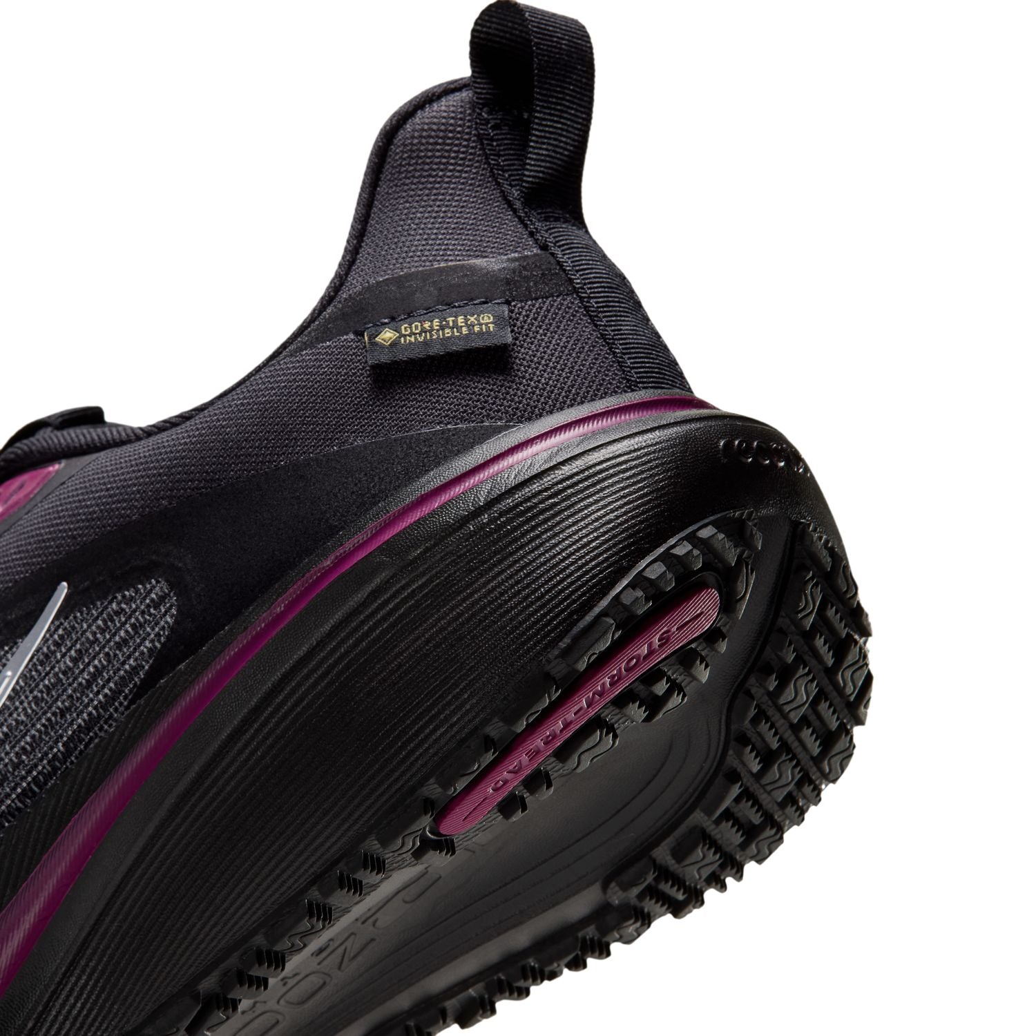 NIKE Pegasus 42 GORE-TEX (Women's) BLACK/METALLIC SILVER-TRUE