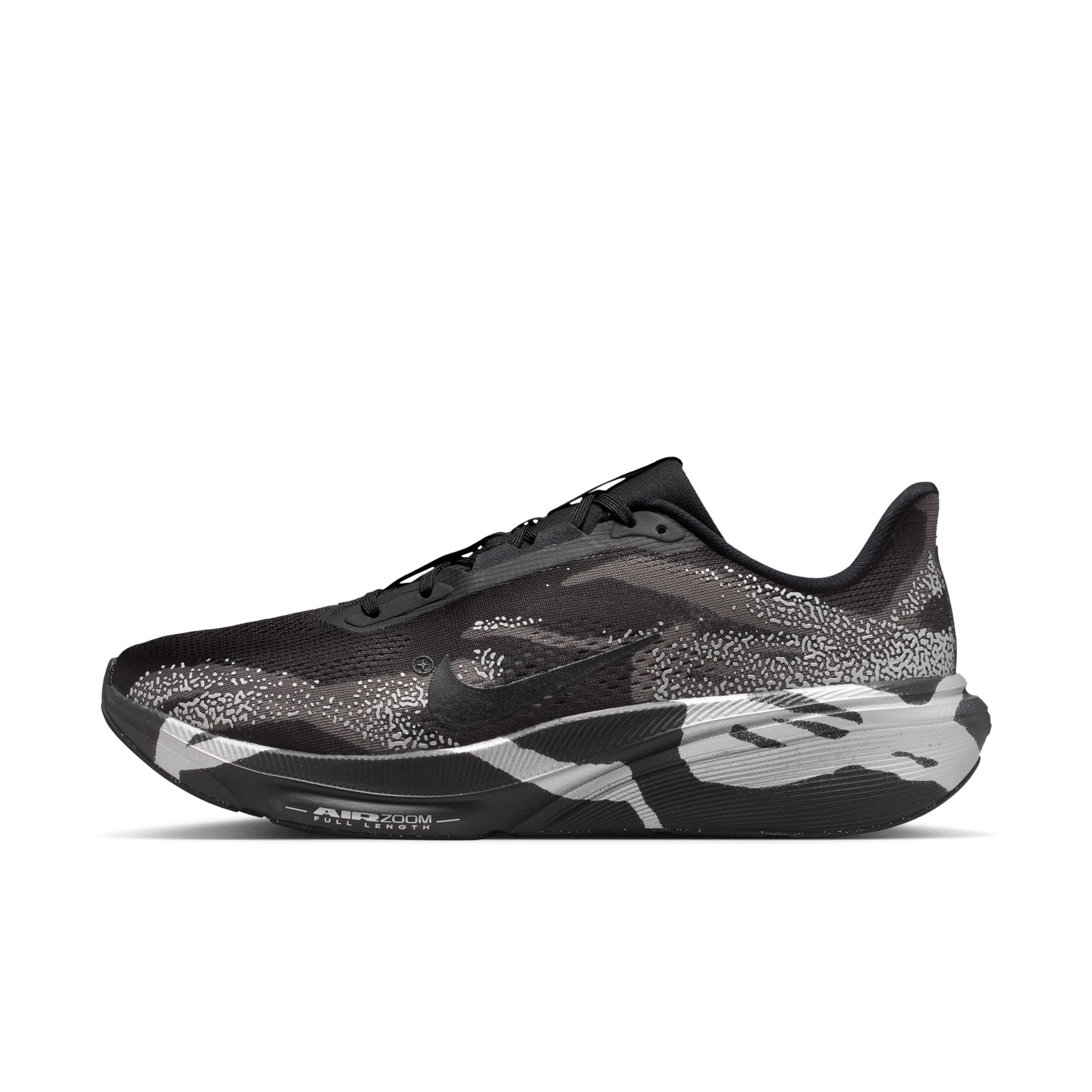 NIKE Pegasus 42 DSRPT (Men's) BLACK/BLACK-MED ASH-MTLC SILVER