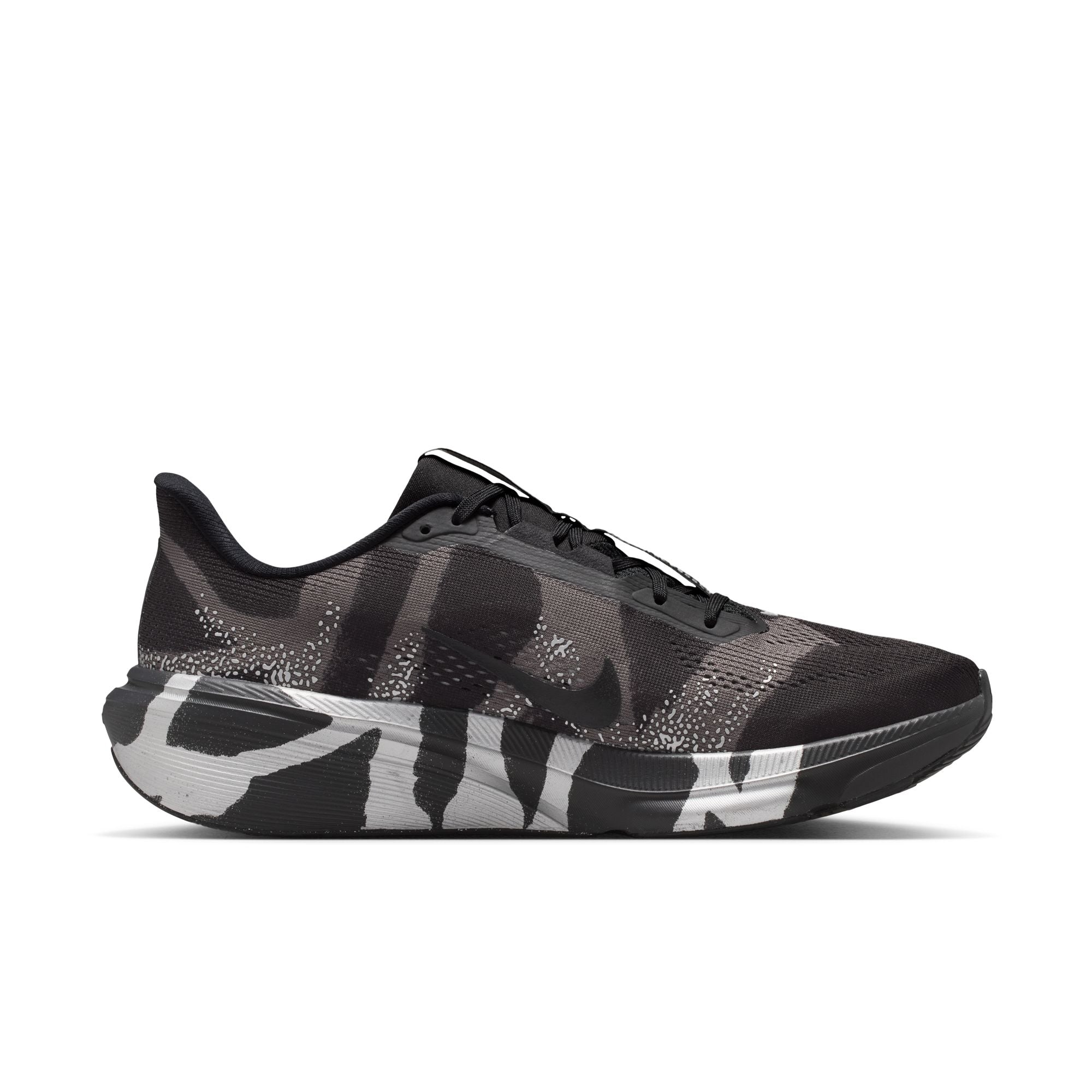 NIKE Pegasus 42 DSRPT (Men's) BLACK/BLACK-MED ASH-MTLC SILVER