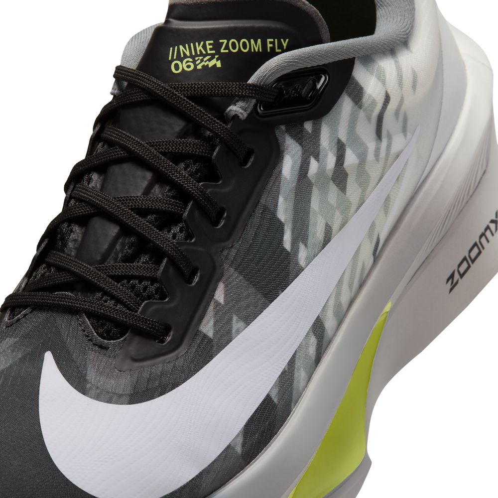 NIKE Zoom Fly 6 SE (Men's) BLACK/WHITE-SMOKE GREY-GREY FOG