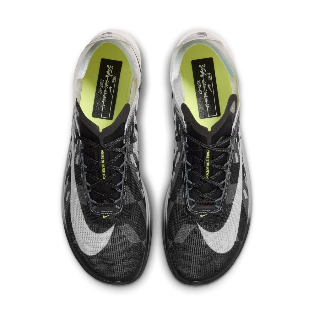 NIKE ZoomX Streakfly 2 SE (Men's) BLACK/WHITE-SMOKE GREY-GREY FOG
