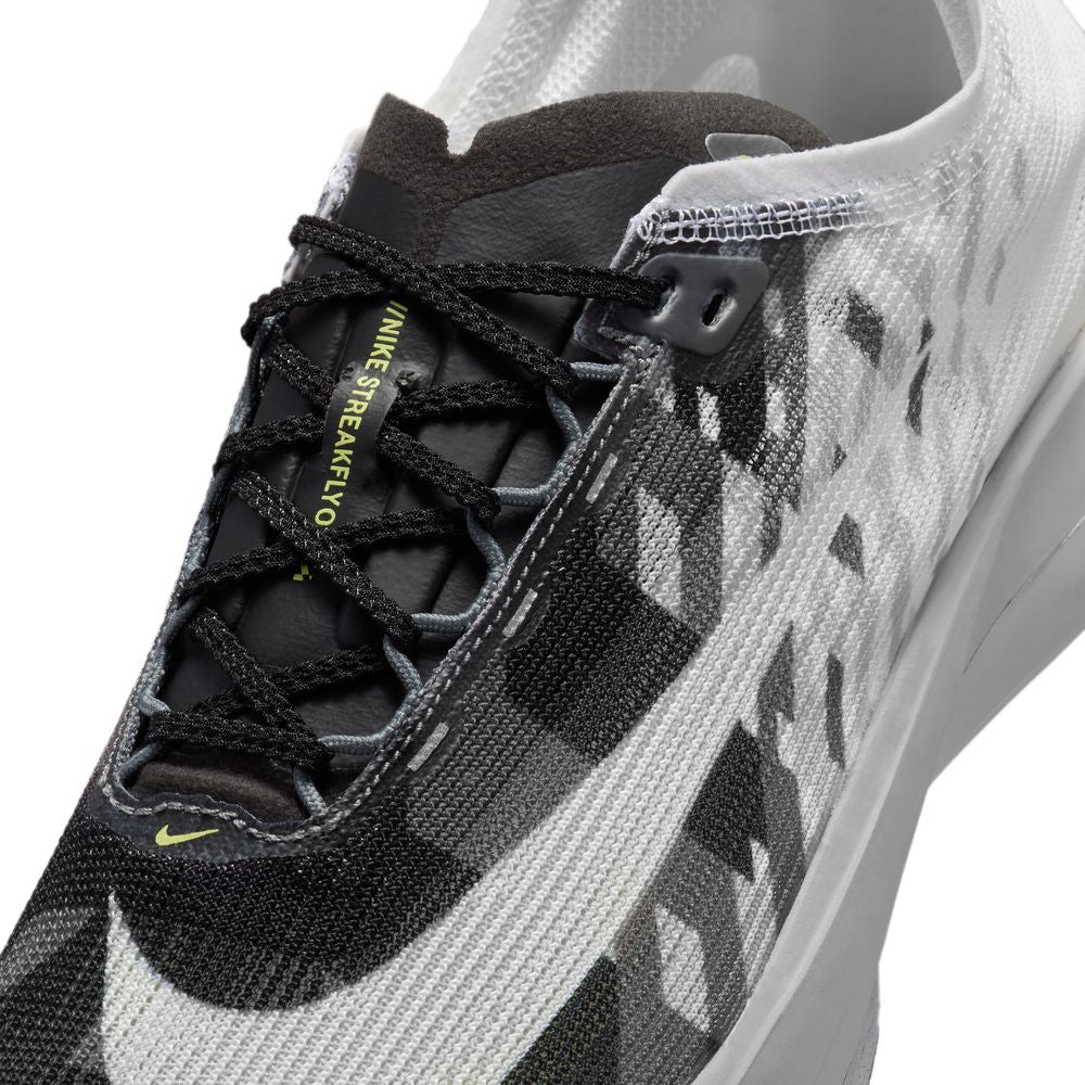 NIKE ZoomX Streakfly 2 SE (Men's) BLACK/WHITE-SMOKE GREY-GREY FOG