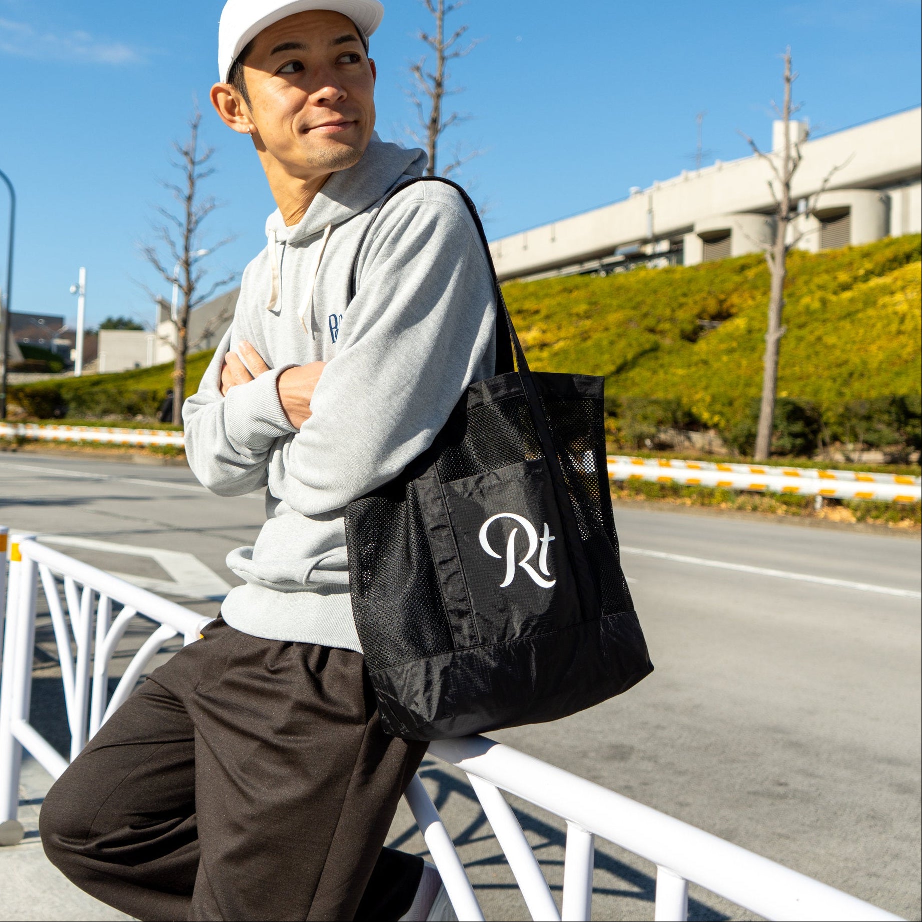 Rt Nylon Mesh TOTE BAG