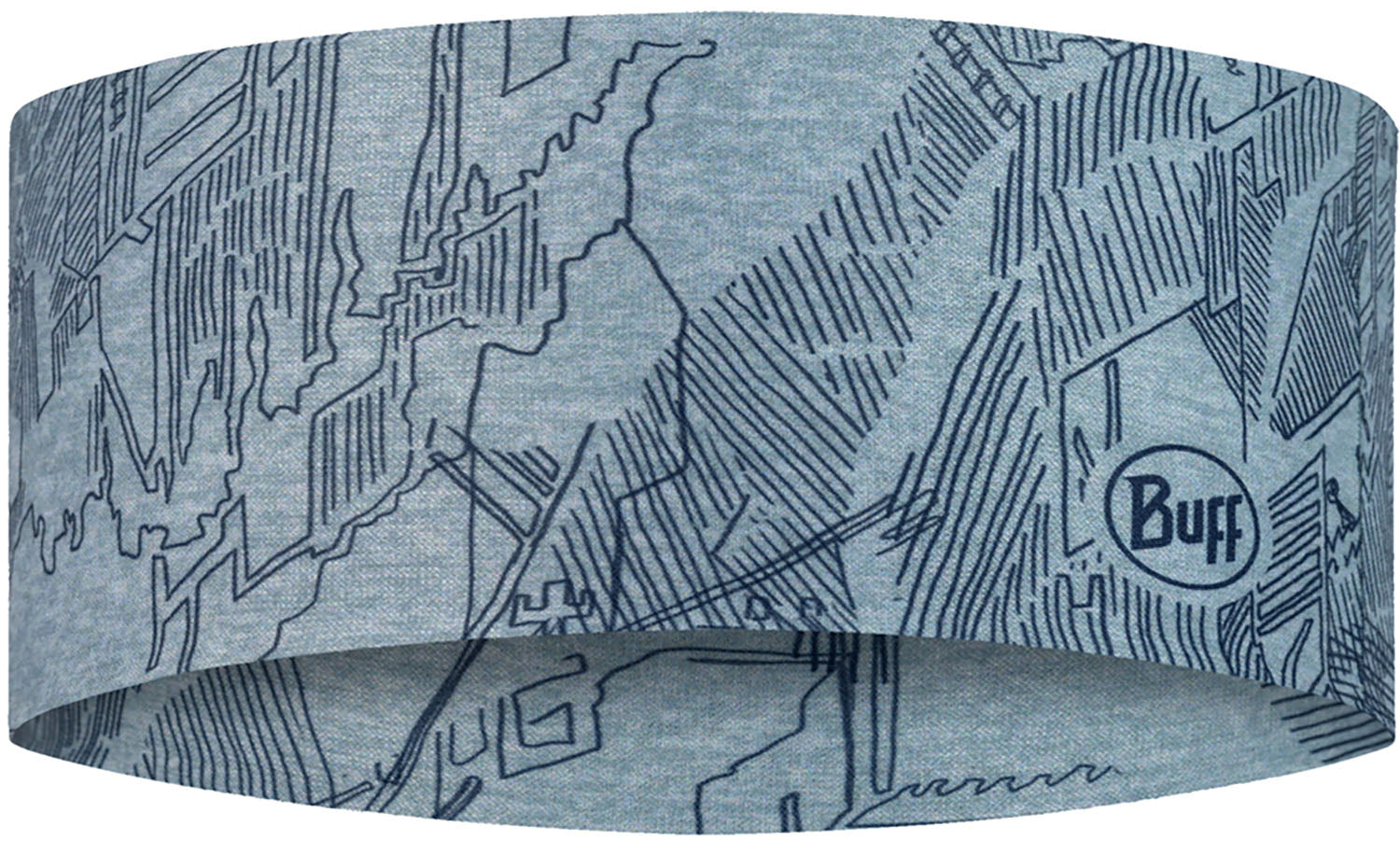 BUFF CoolNet UV® Wide Headband (LAVEN MIST)