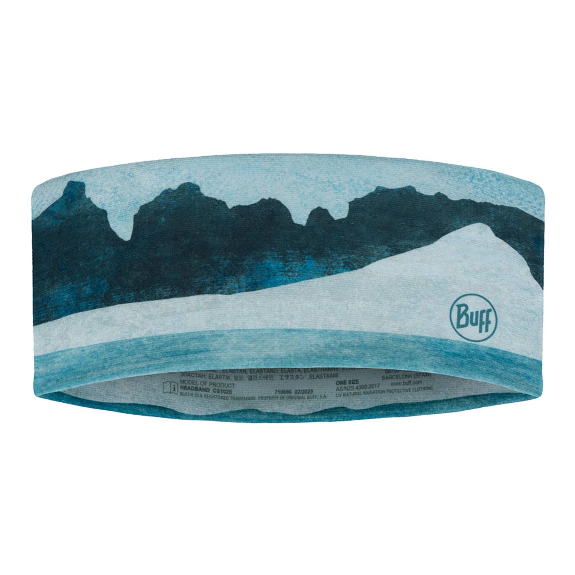 BUFF CoolNet UV® Wide Headband (ALER TEAL)