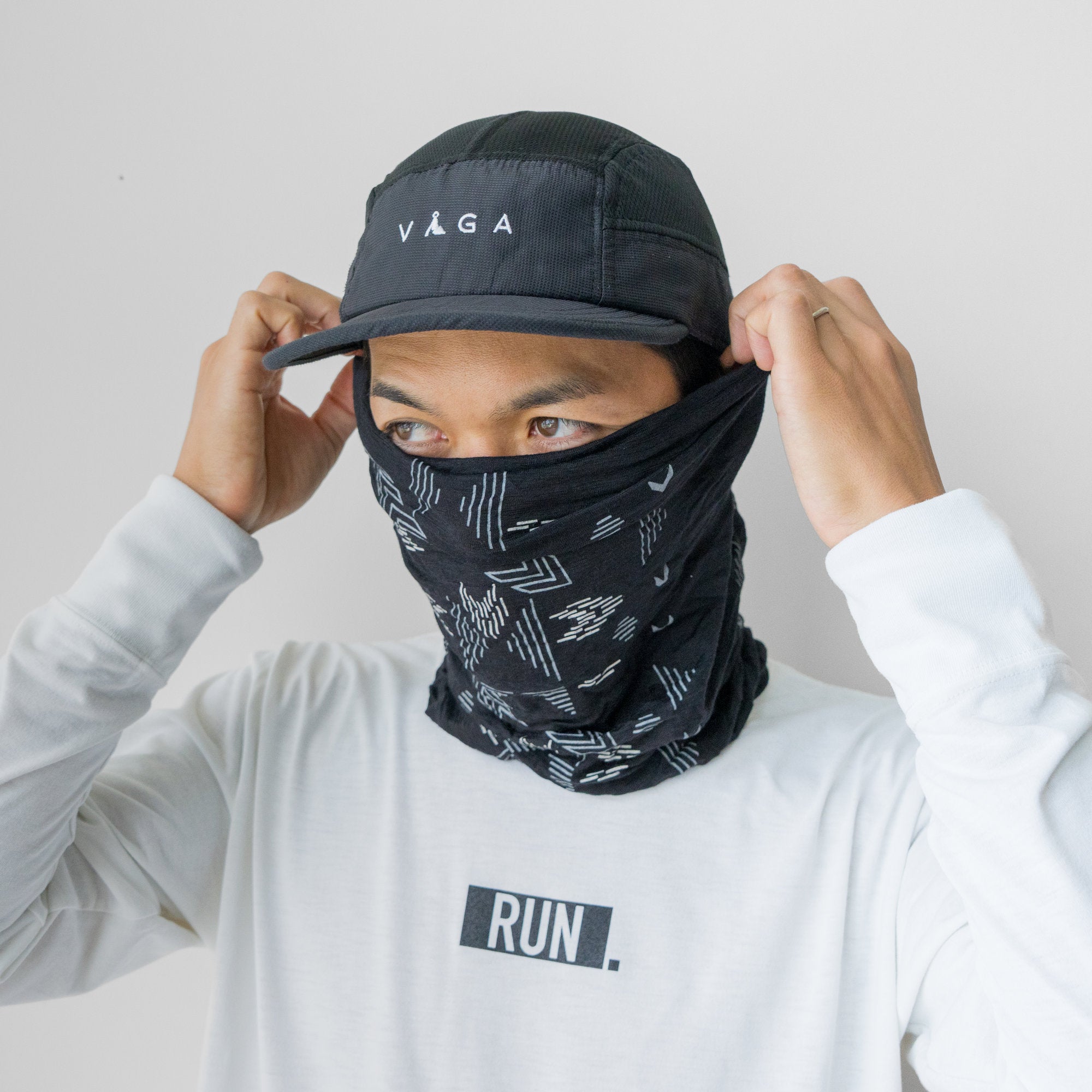 BUFF Merino Lightweight Prints (VANYR BLACK)