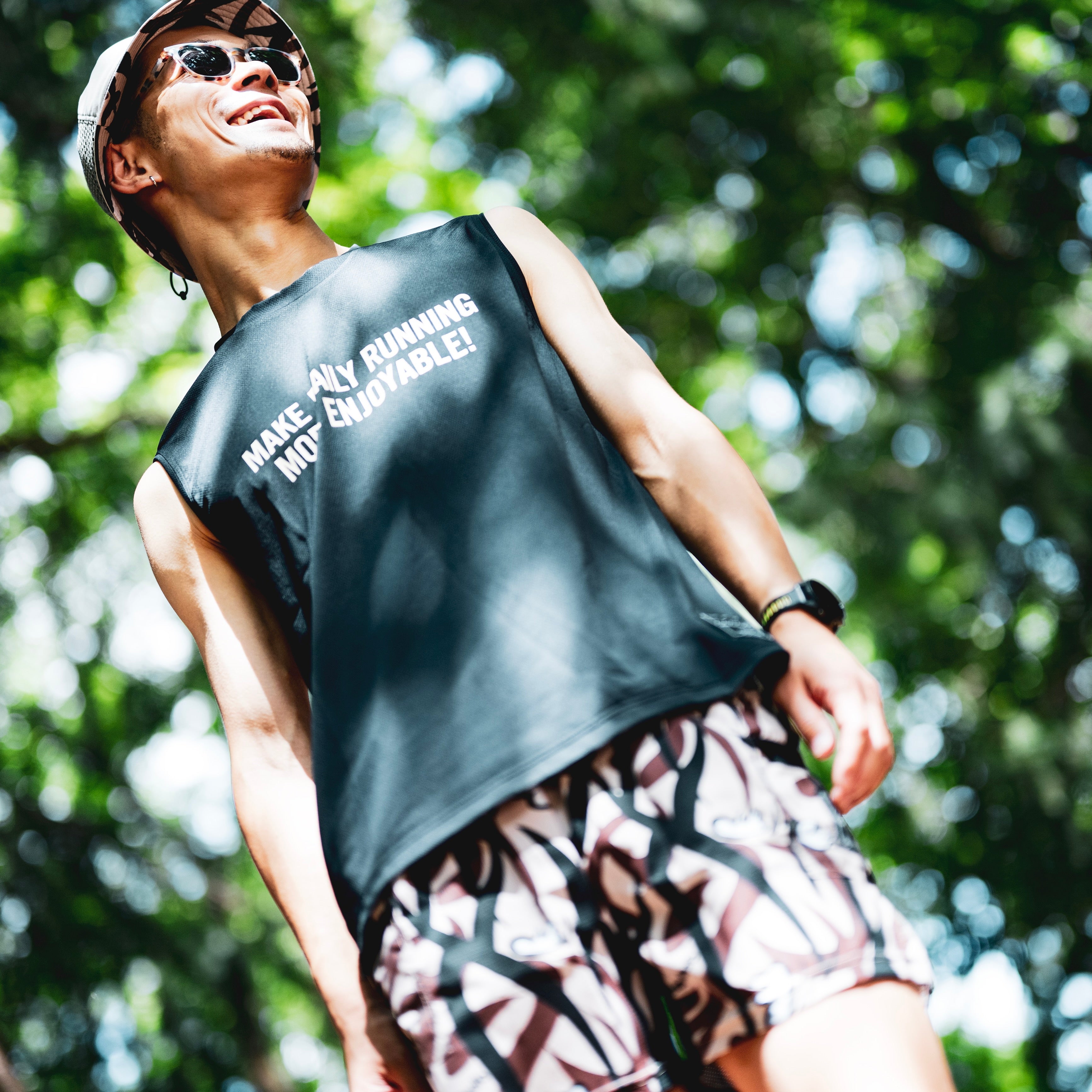 MMA × Takumi Okada Camo Sleeve-less – Runtrip Store